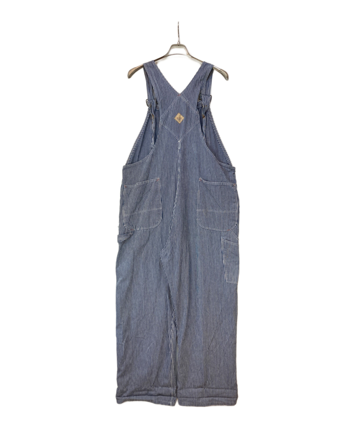 中古・古着通販】big mac (ビッグマック) ヒッコリーオーバーオール