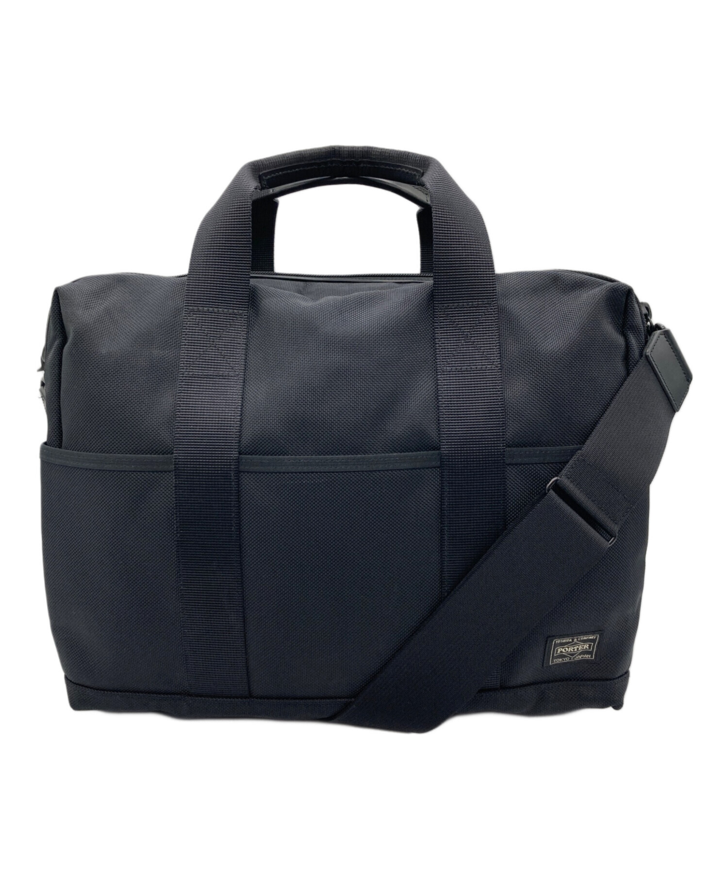 中古・古着通販】PORTER (ポーター) STAGE 2WAY BRIEFCASE(L) ブラック