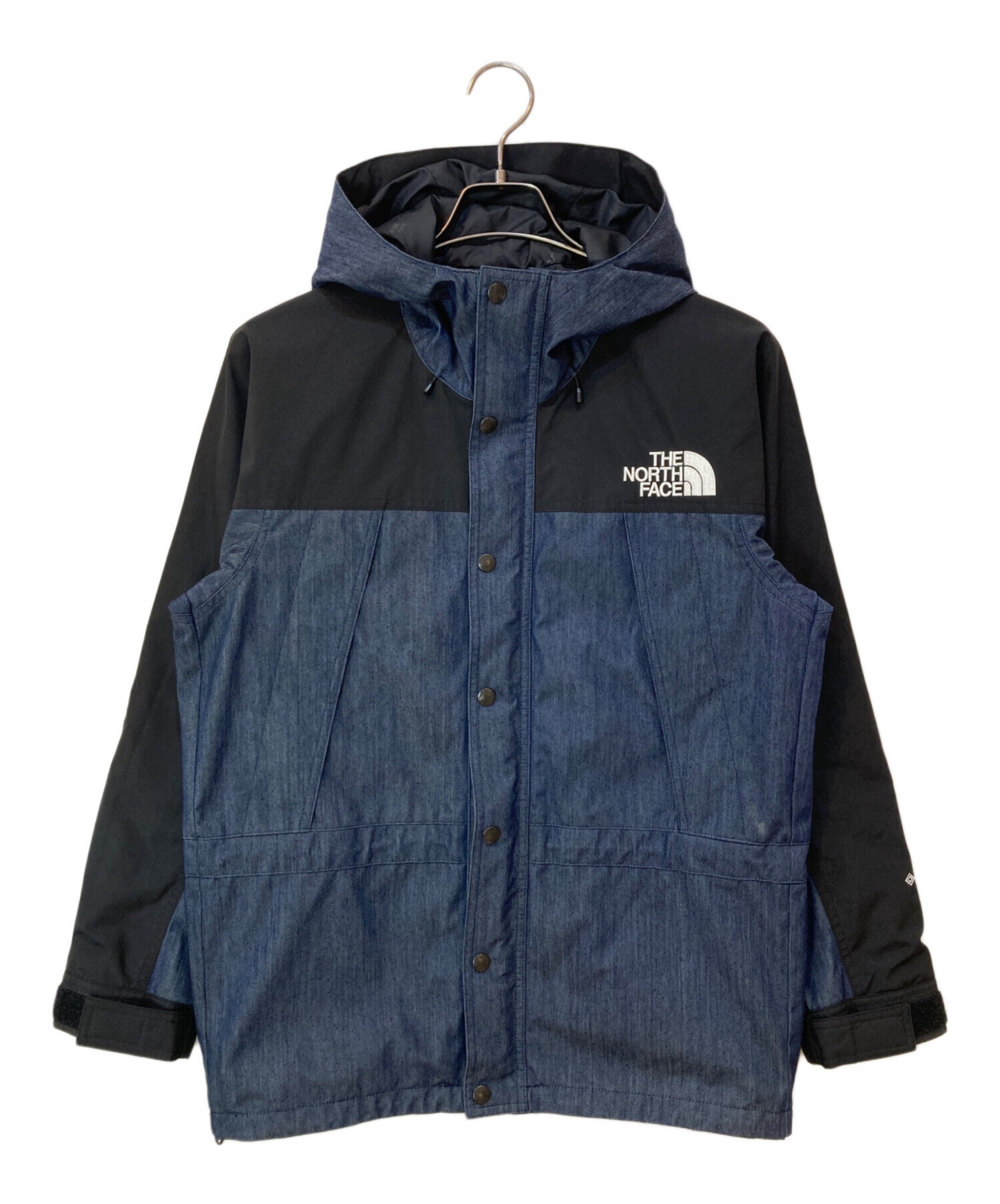 ジャケット・アウター THE NORTH FACE NP12032 Mountain Light L THE NORTH FACE Mountain Light Denim Jacket 'Navy' NP12032-ID