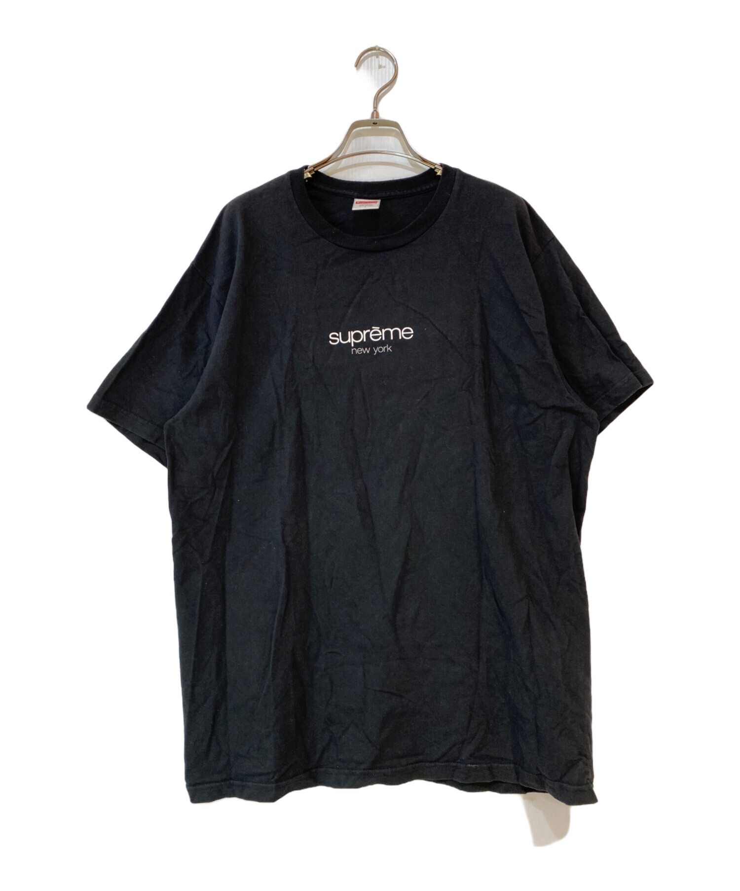 中古・古着通販】SUPREME (シュプリーム) Classic Logo TEE ブラック 