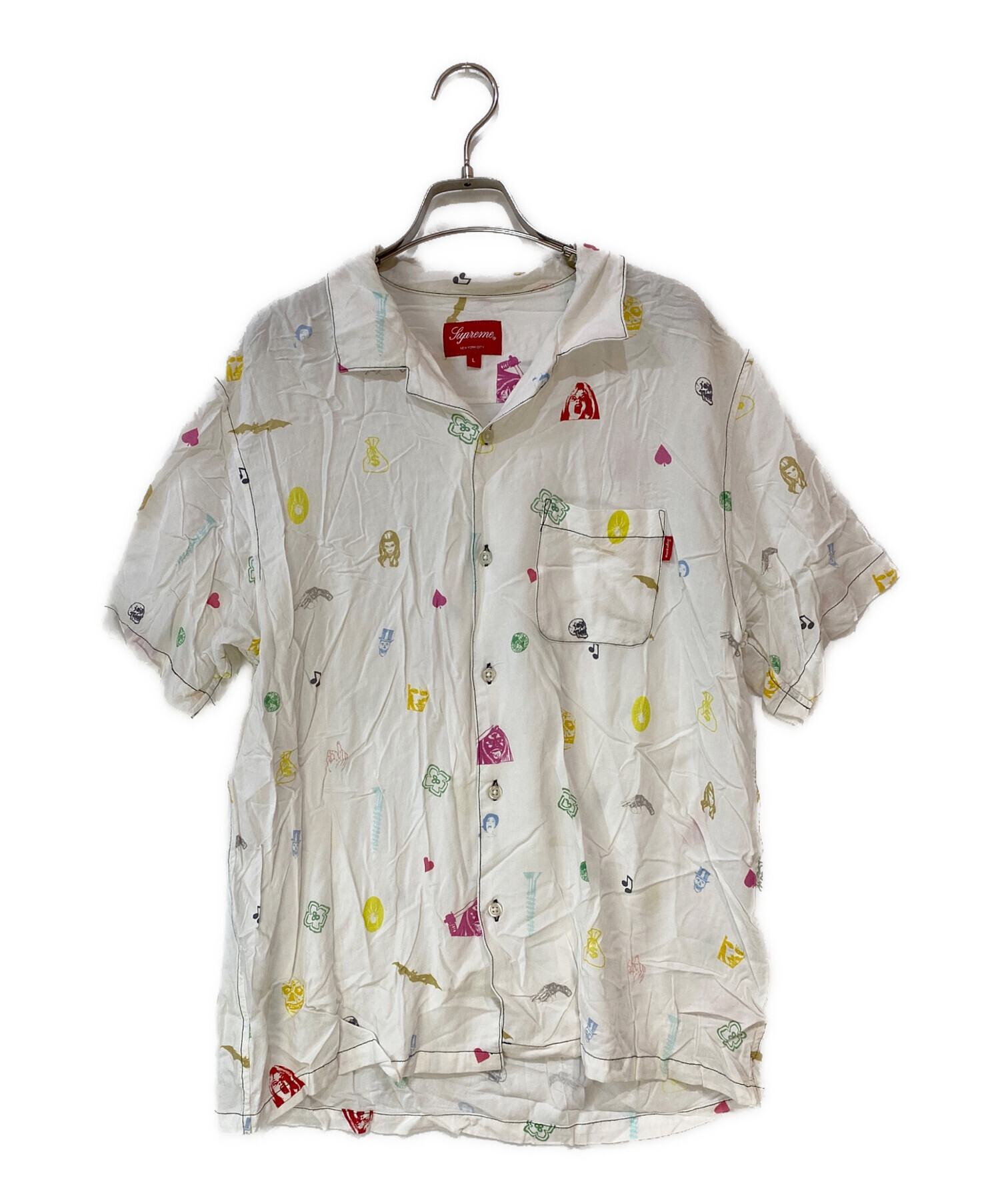 supreme deep space rayon shirt 最終値下げ 中古・古着通販】SUPREME (シュプリーム) Deep Space Rayon Shirt
