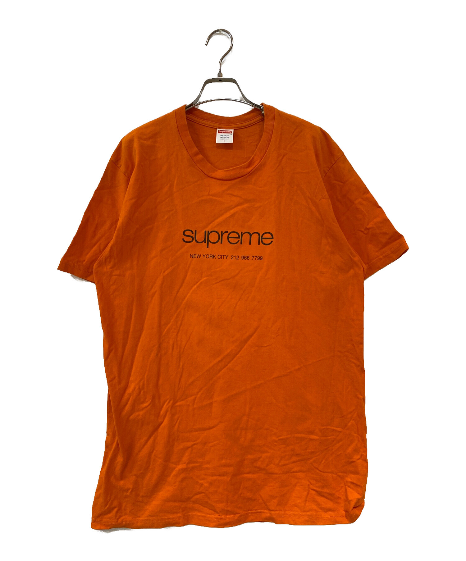 中古・古着通販】SUPREME (シュプリーム) 20SS Shop Tee オレンジ 