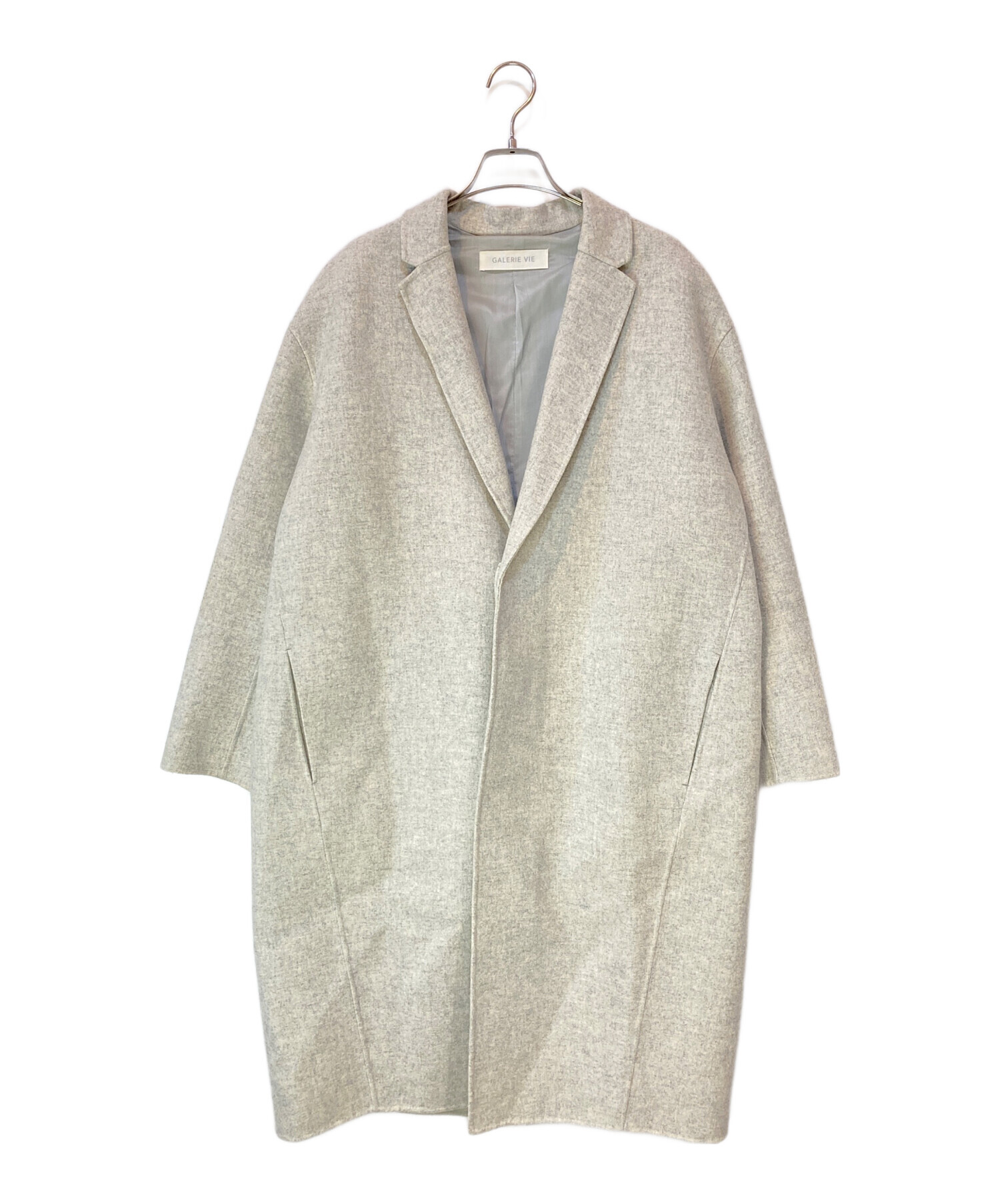 GALERIE VIE チェスターコート 36 カシミヤ100% sample品 中古・古着通販】GALERIE VIE (ギャルリーヴィー) カシミヤ混
