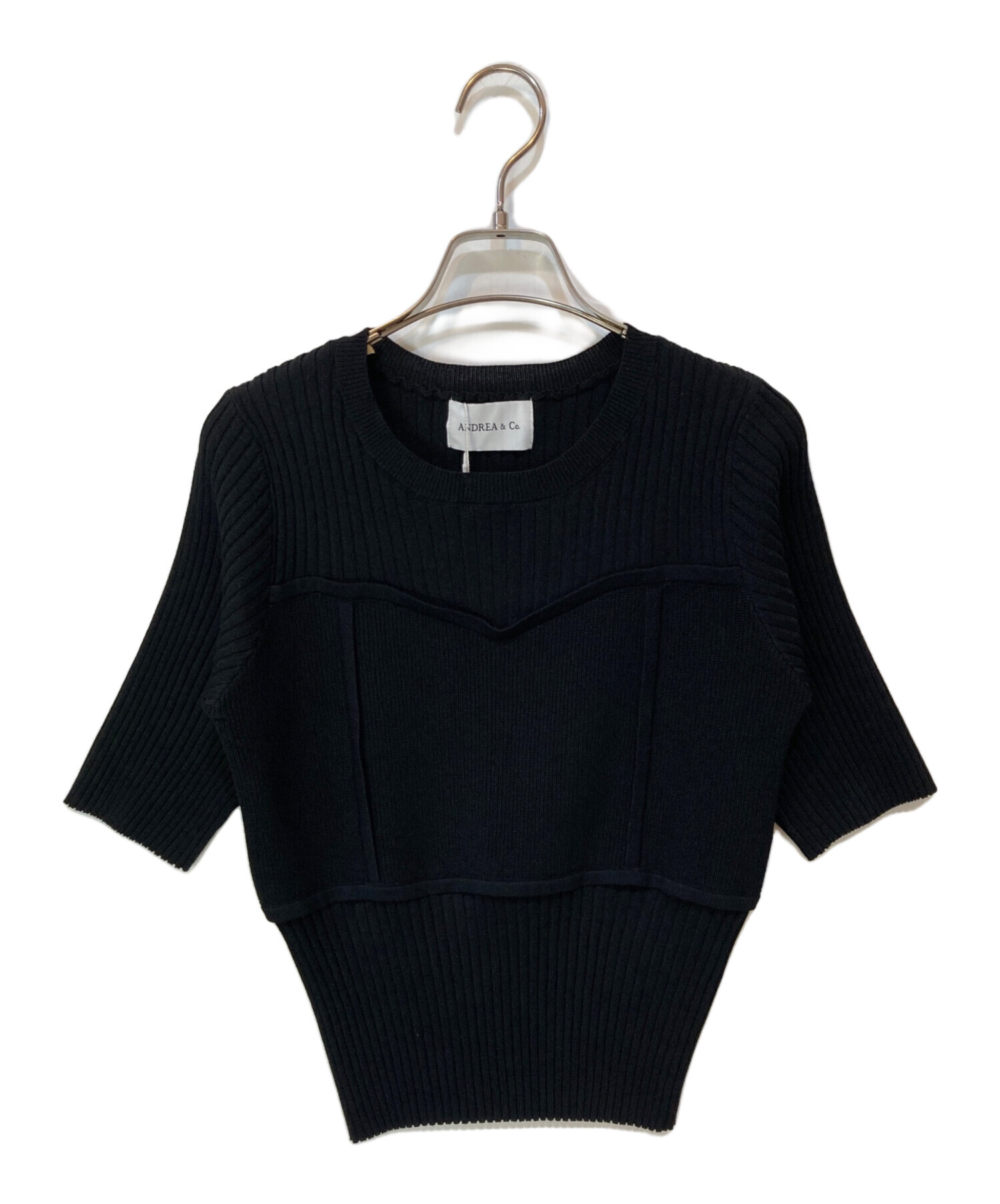 中古・古着通販】ANDREA&Co. (アンドレアアンドコー) ビスチェニット