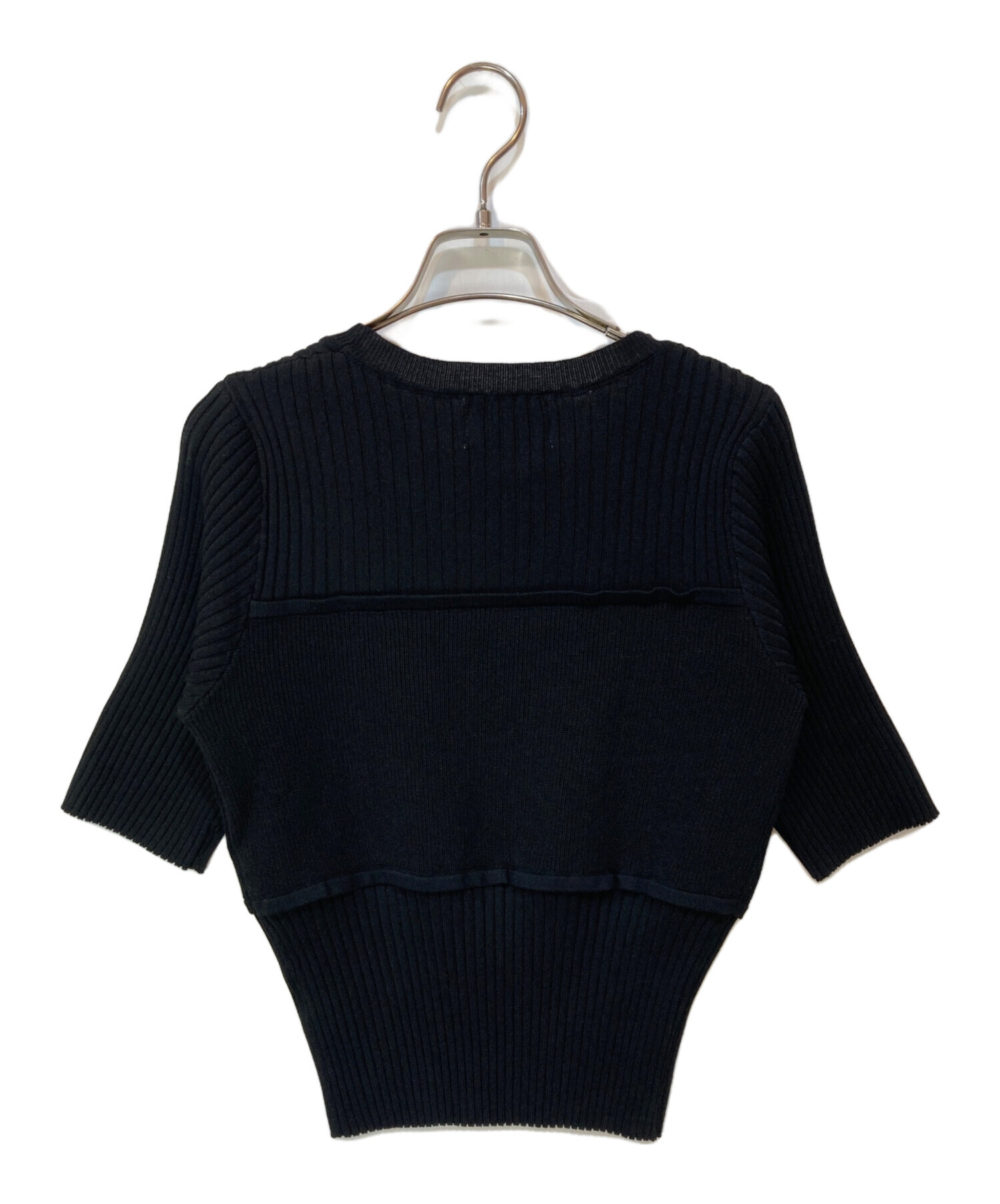 中古・古着通販】ANDREA&Co. (アンドレアアンドコー) ビスチェニット ANDREA & CO チュールトップス