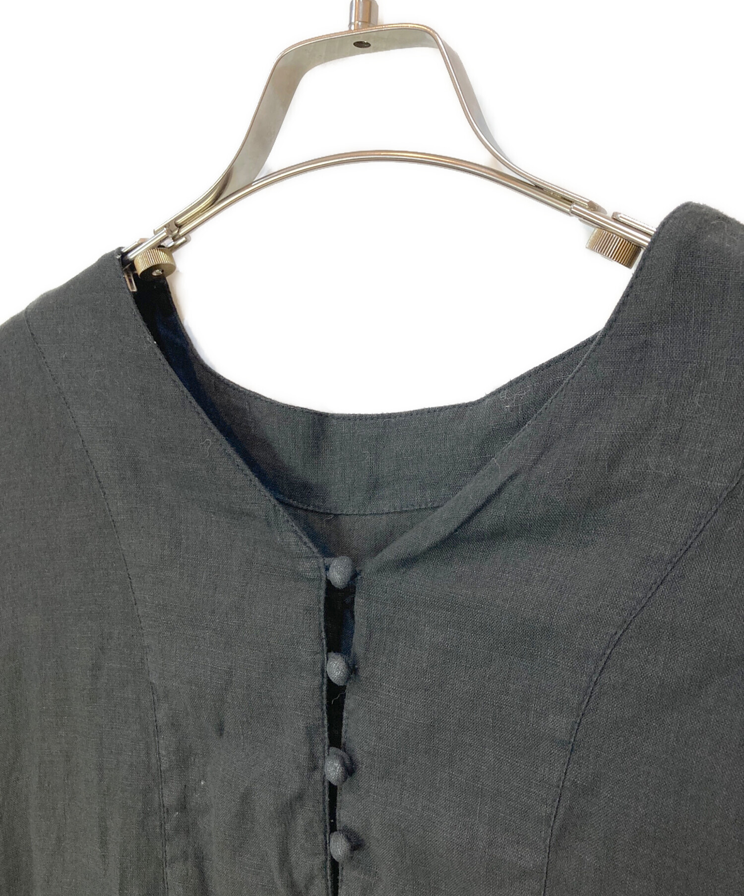 美品 19SS ネストローブ トーションレース リネン チュニック ブラウス nest Robe - 美品 19SS ネストローブ トーションレース リネン