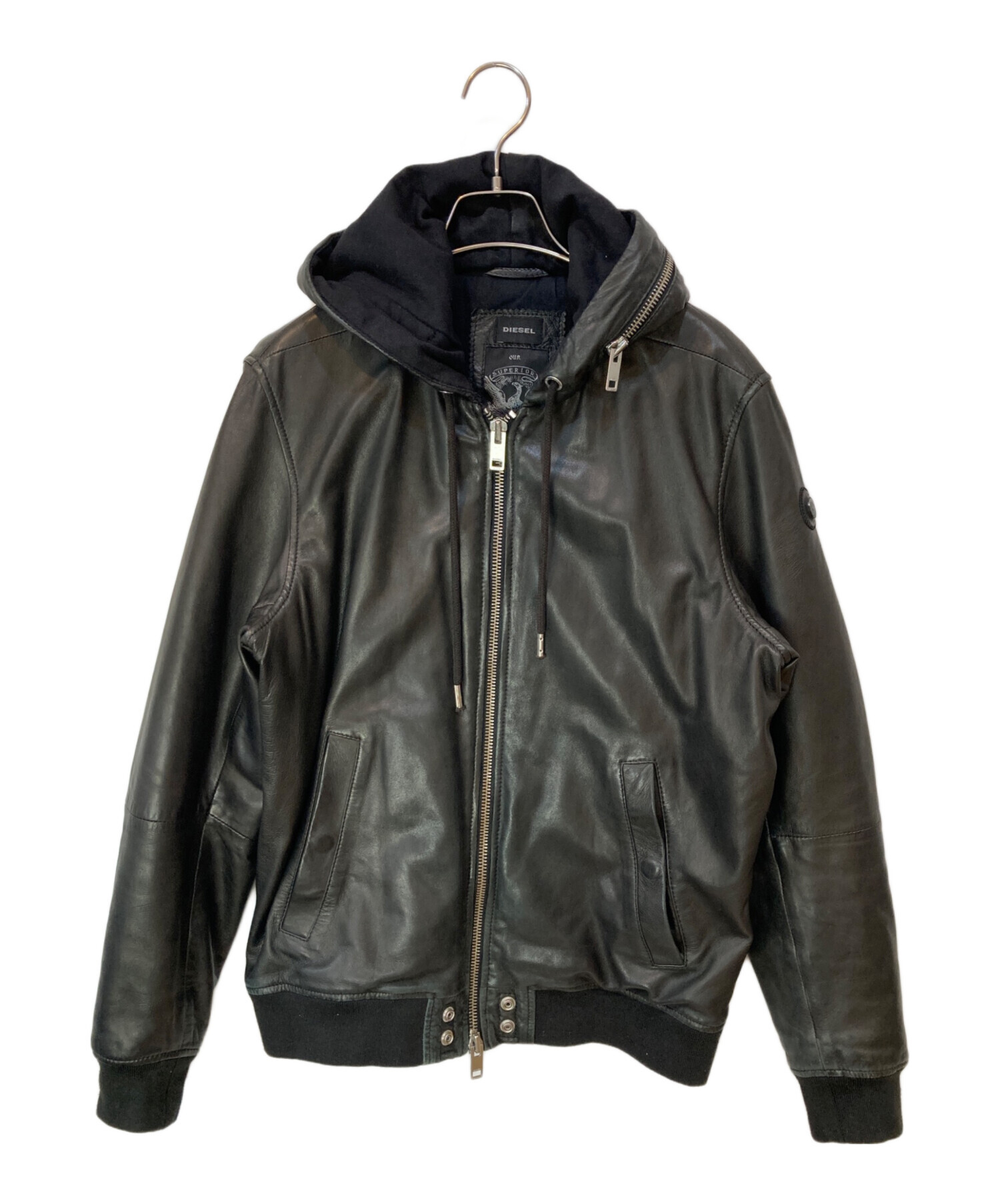 中古・古着通販DIESEL ディーゼル DIESEL レザージャケット ラムレザー 