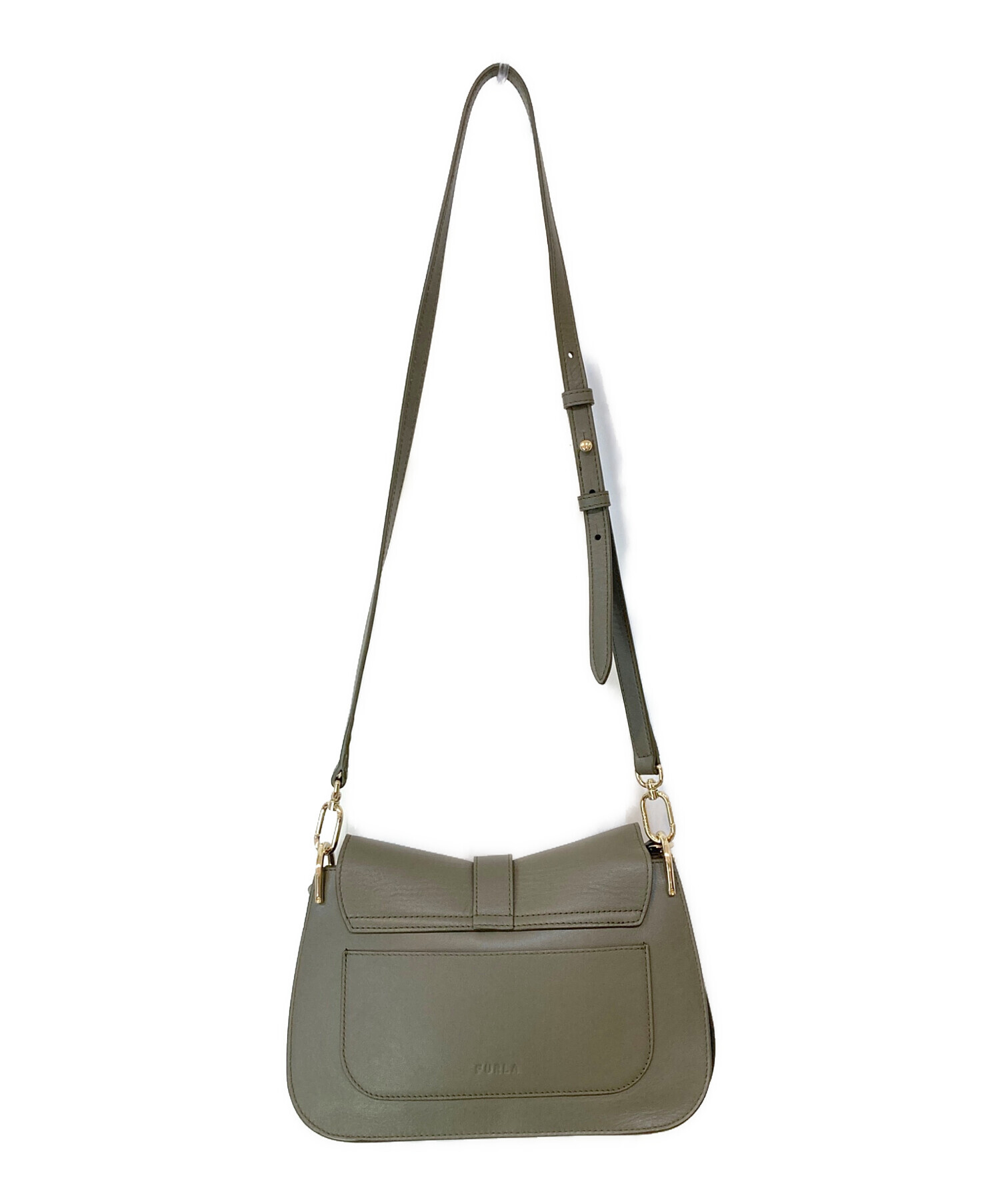 中古・古着通販】FURLA (フルラ) Flow フロー ミニ トップハンドル 