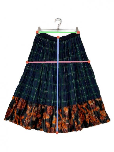 トリココムデギャルソン　チェック柄プリーツスカート 中古・古着通販】tricot COMME des GARCONS (トリコ