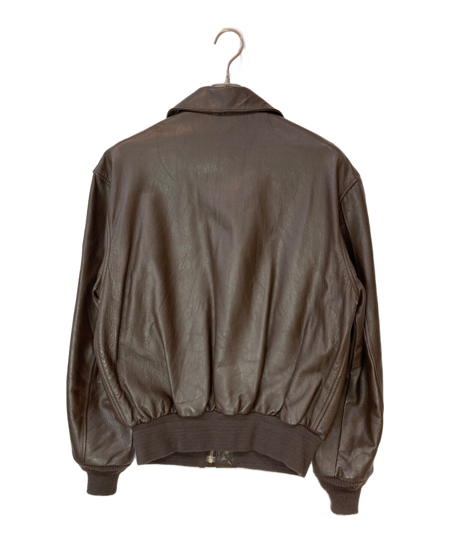 中古・古着通販】saddlery (サドリー) 80s A-2タイプレザーフライト