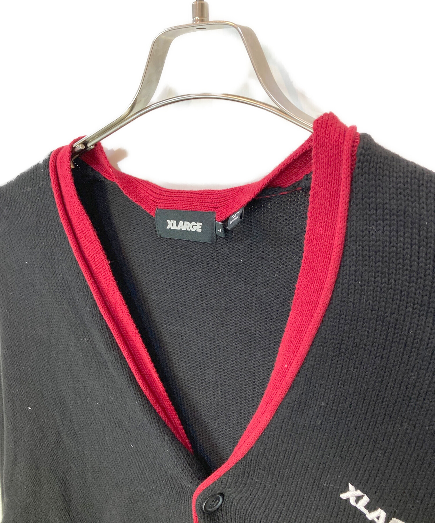 中古・古着通販】X-LARGE (エクストララージ) SWITCH COLOR KNIT 