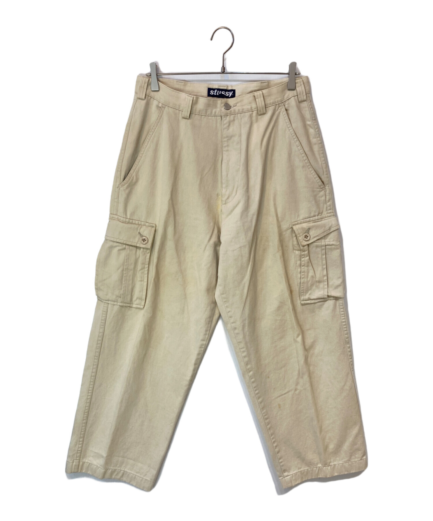中古・古着通販】stussy (ステューシー) 90s カーゴパンツ ベージュ