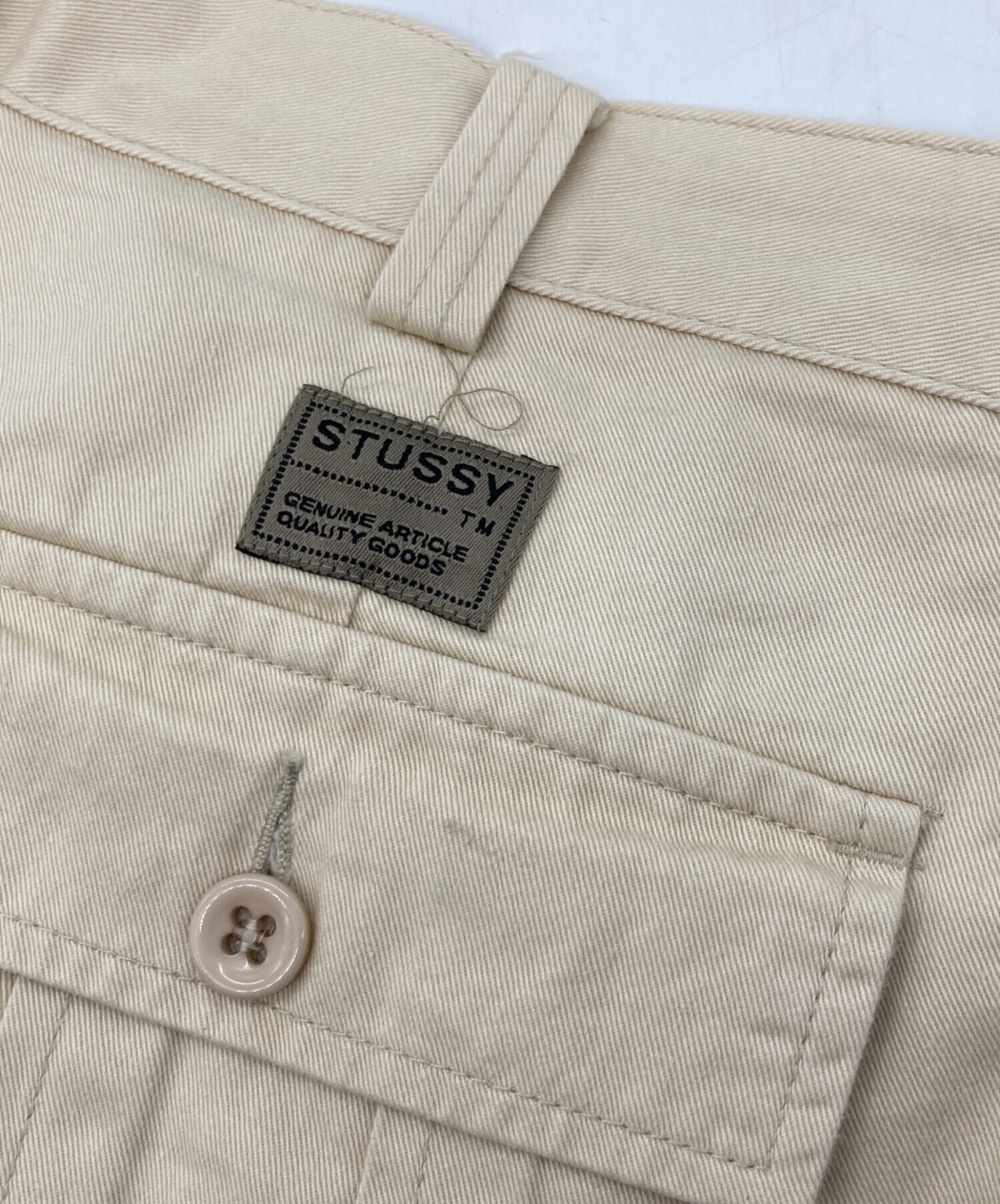 中古・古着通販】stussy (ステューシー) 90s カーゴパンツ ベージュ