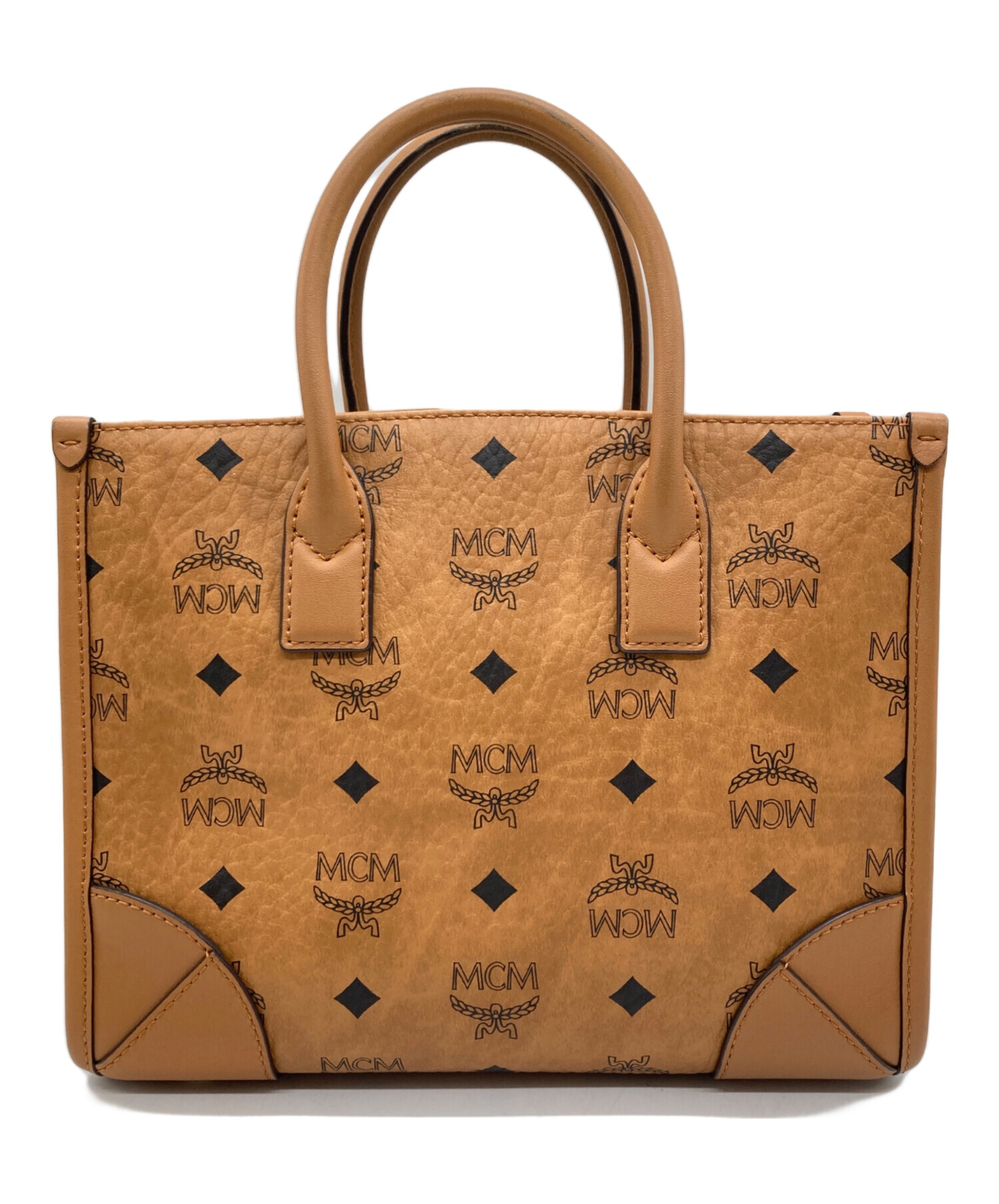 値下げ不可　MCM トートバッグMÜNCHEN トート ヴィセトスsmall Small München トート ヴィセトス ピンク | MCM ®JP