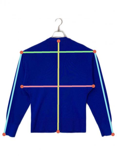 中古・古着通販】AP STUDIO (エーピーストゥディオ) wool C/N cardigan