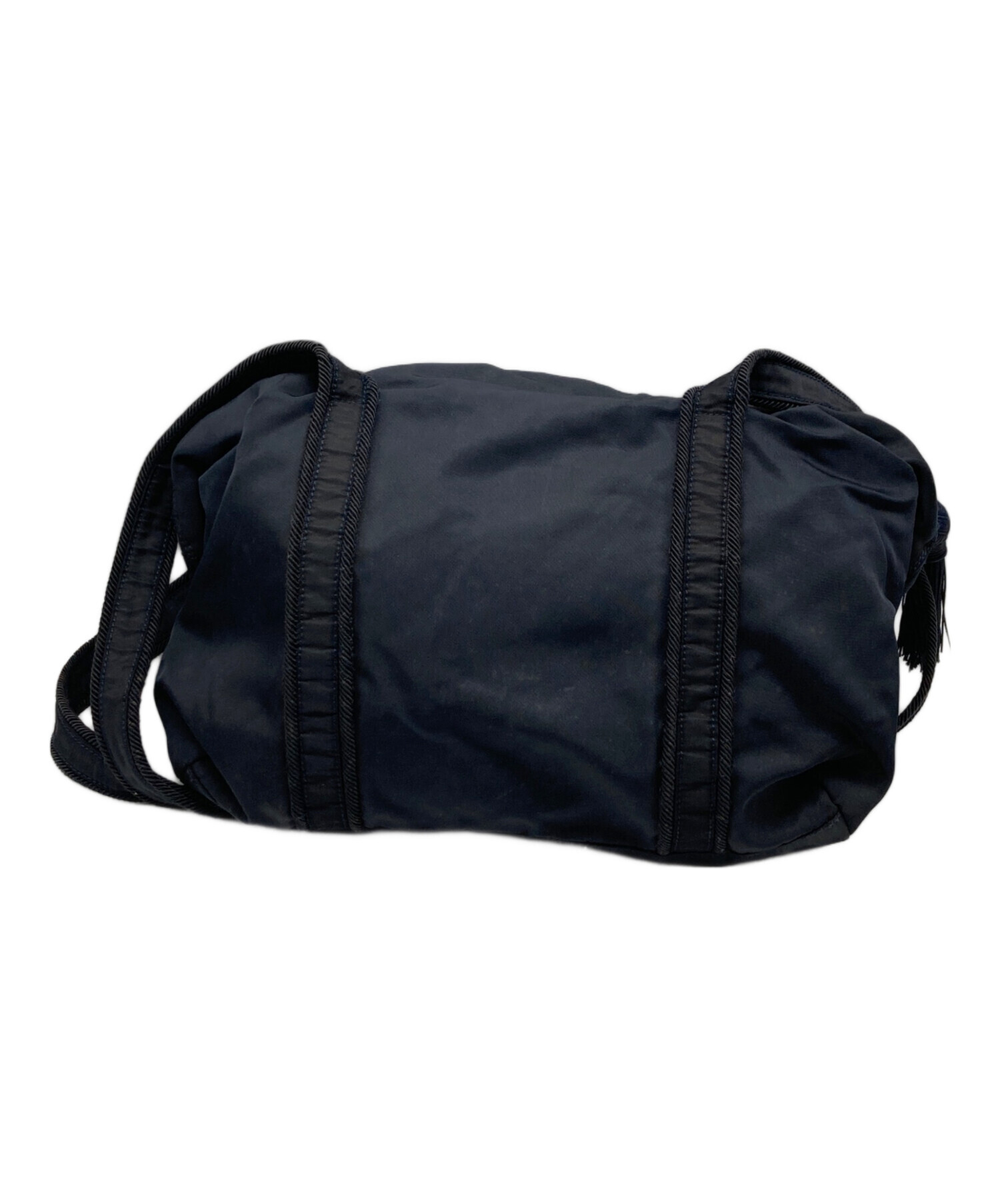 PRADA ナイロン　バッグ 中古・古着通販】PRADA (プラダ) ロゴ刺繍ナイロントートバッグ