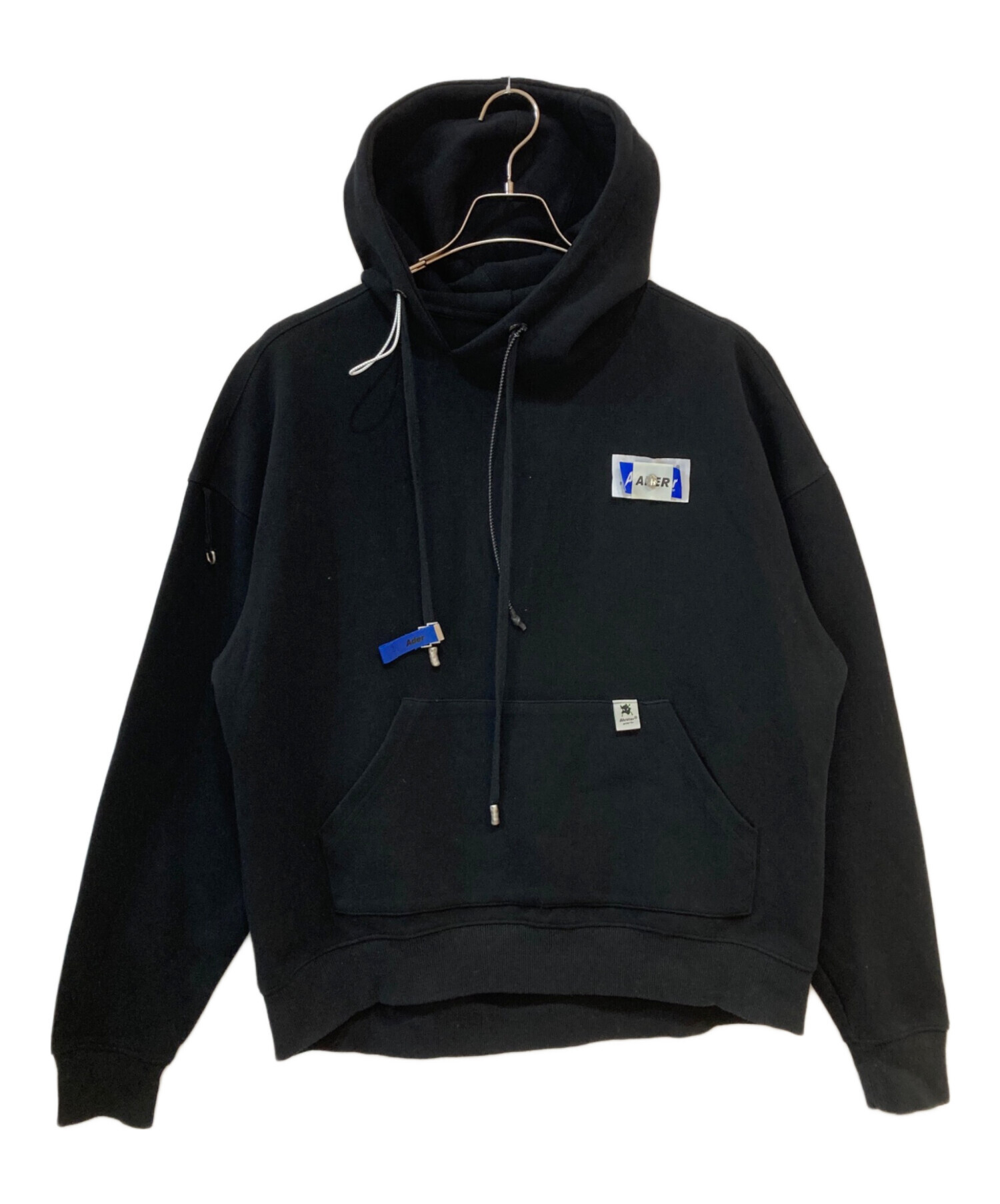 中古・古着通販】ADER error (アーダーエラー) Rivet Label Hoodie 