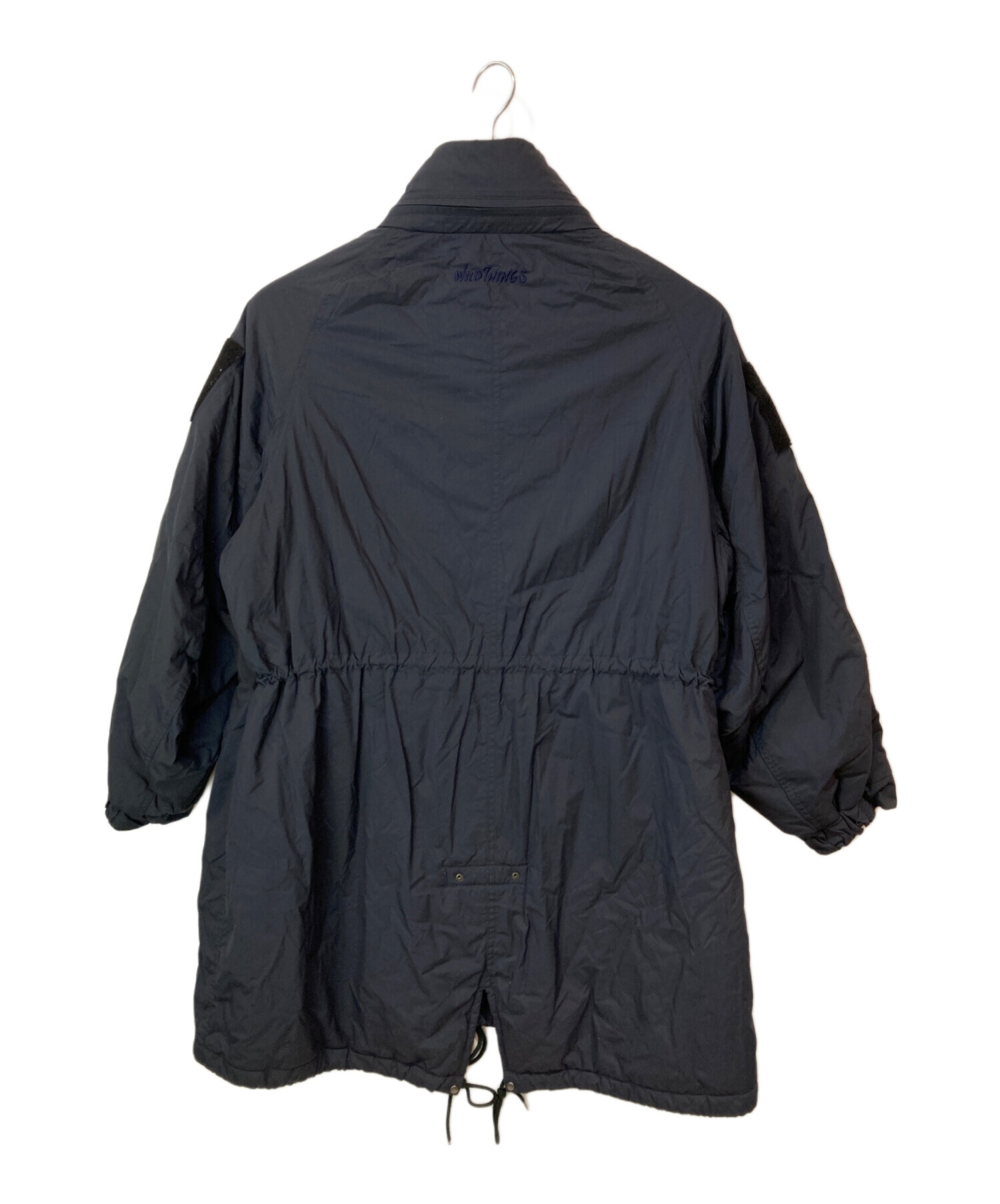 ワイルドシングス WILDTHINGS プリマロフト モッズコートネイビー 中古・古着通販】WILD THINGS (ワイルドシングス) PRIMALOFT OVER
