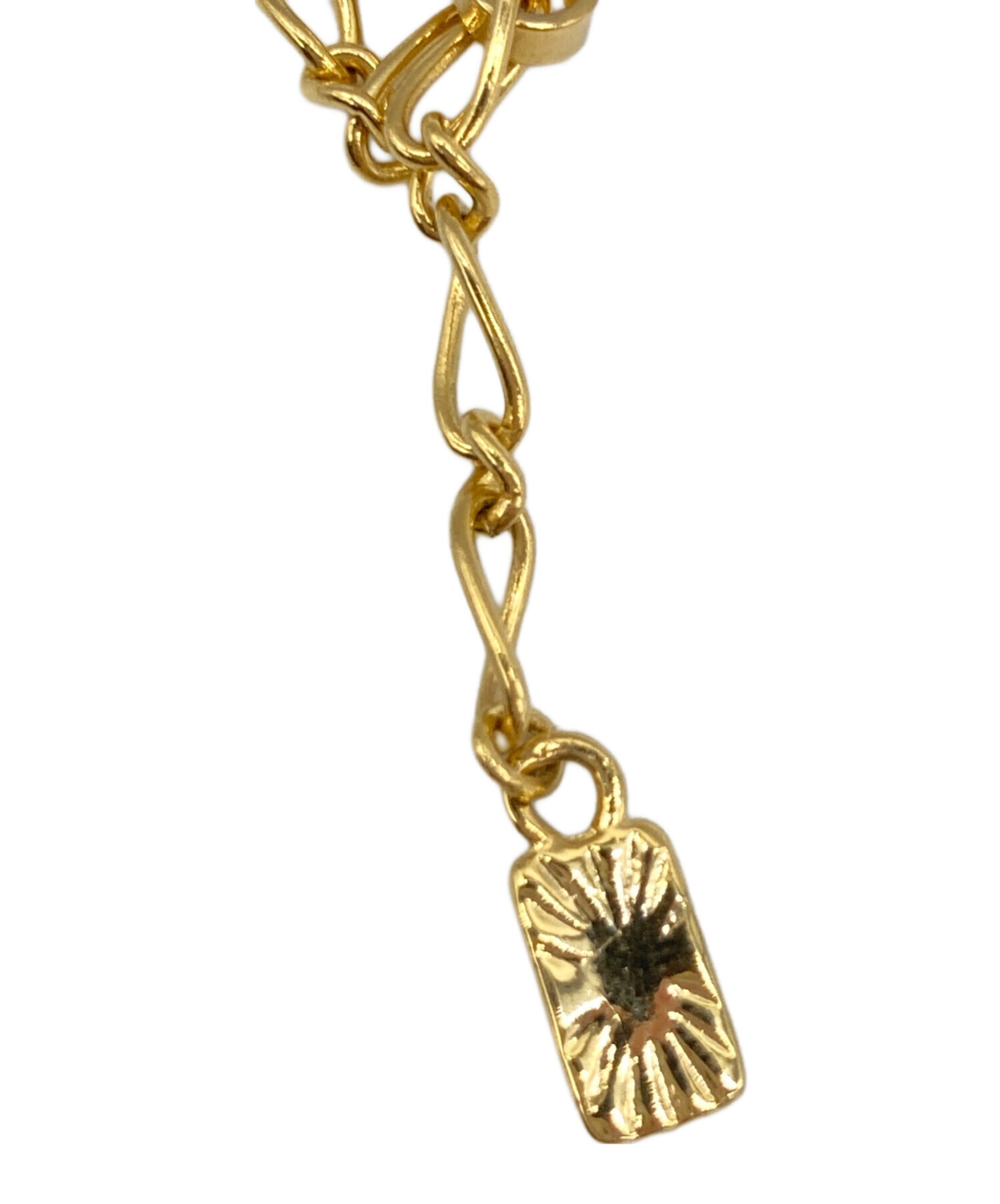 vintage YSL イヴサンローラン パール ネックレス ゴールド 中古・古着通販】Yves Saint Laurent (イヴサンローラン) YSLハート