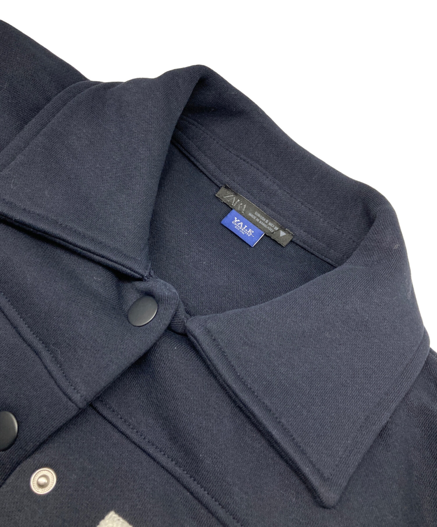 中古・古着通販】ZARA (ザラ) YALE キルティングジャケット ネイビー