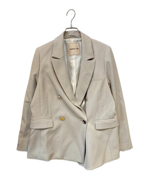 アプワイザーリッシェ　ダブルテーラージャケットコート　ベージュ アプワイザーリッシェ ダブルテーラージャケットコート ベージュ