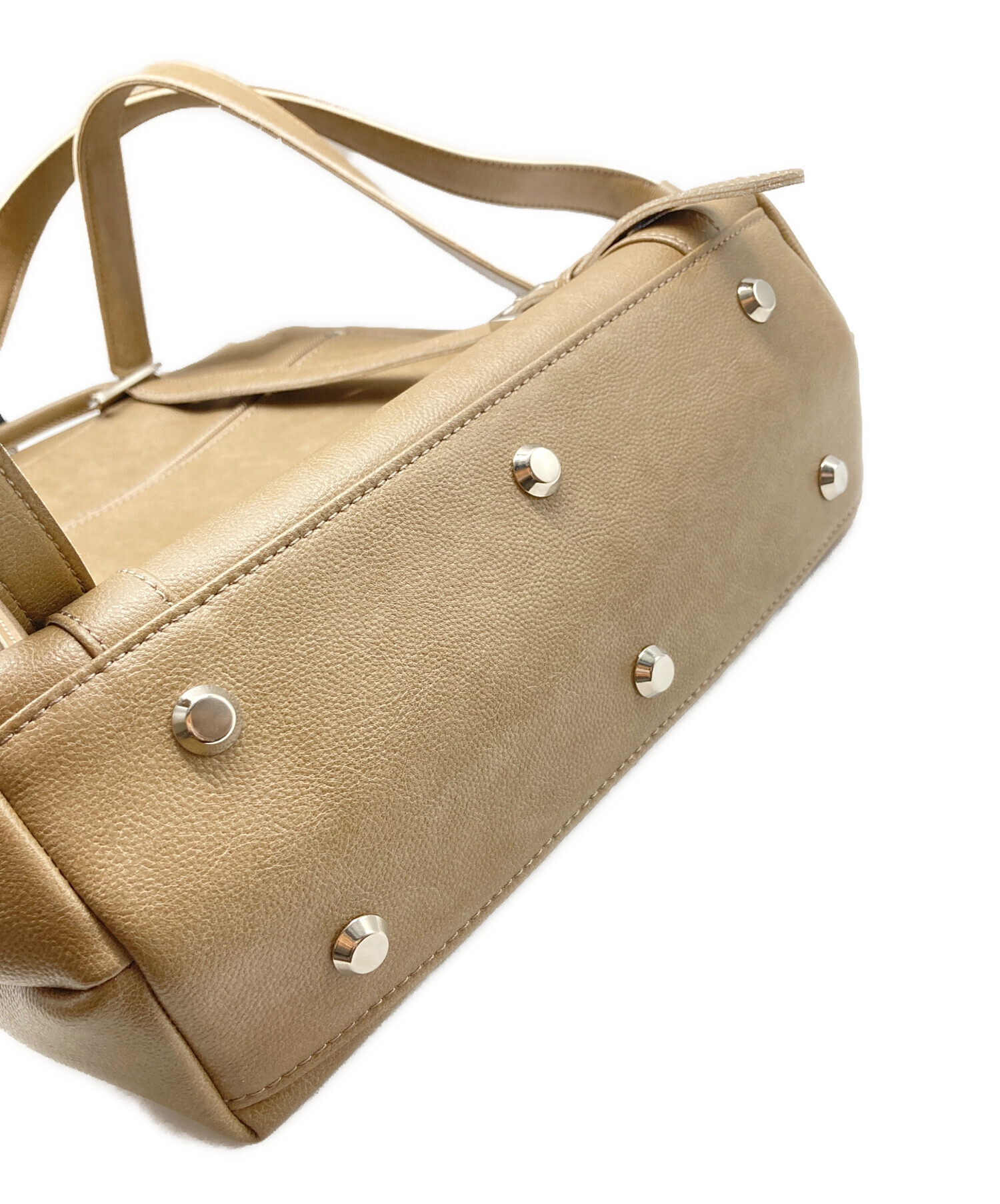 中古・古着通販】FUMIKODA (フミコダ) BILLY 2wayリュック M ベージュ