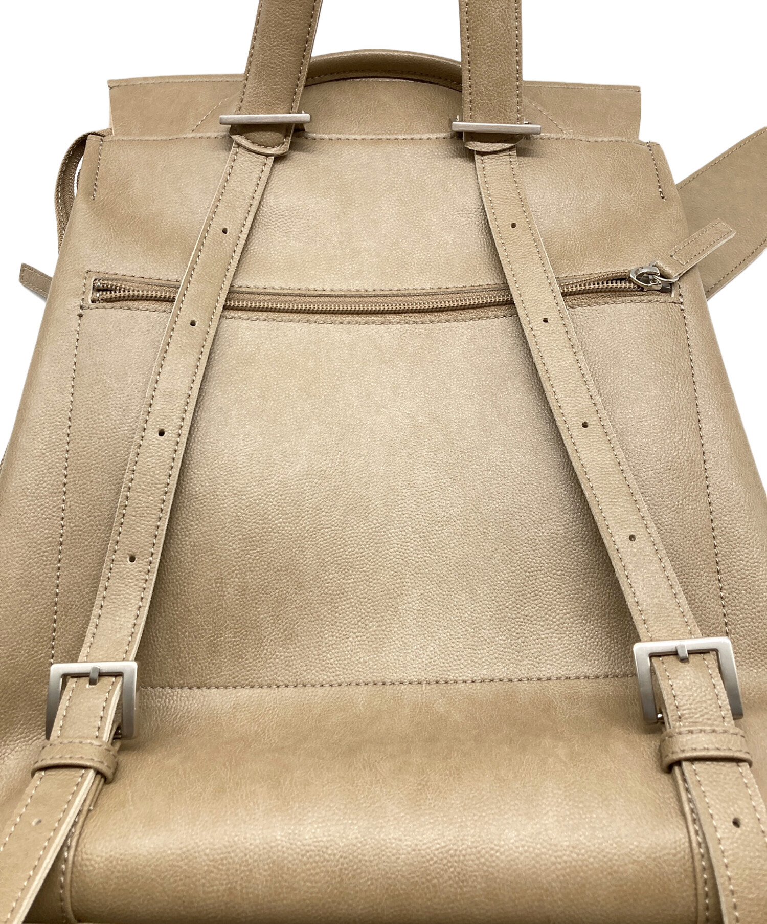 中古・古着通販】FUMIKODA (フミコダ) BILLY 2wayリュック M ベージュ