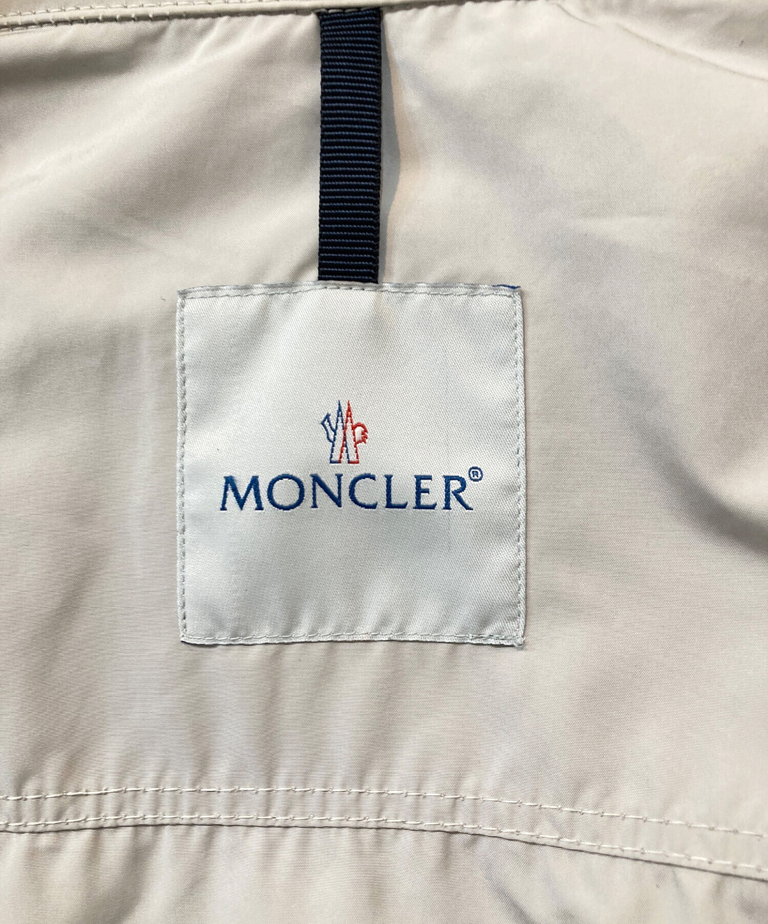 MONCLER BERTRAND M-65 Field Military Jacket Stow Hood Strap Logo