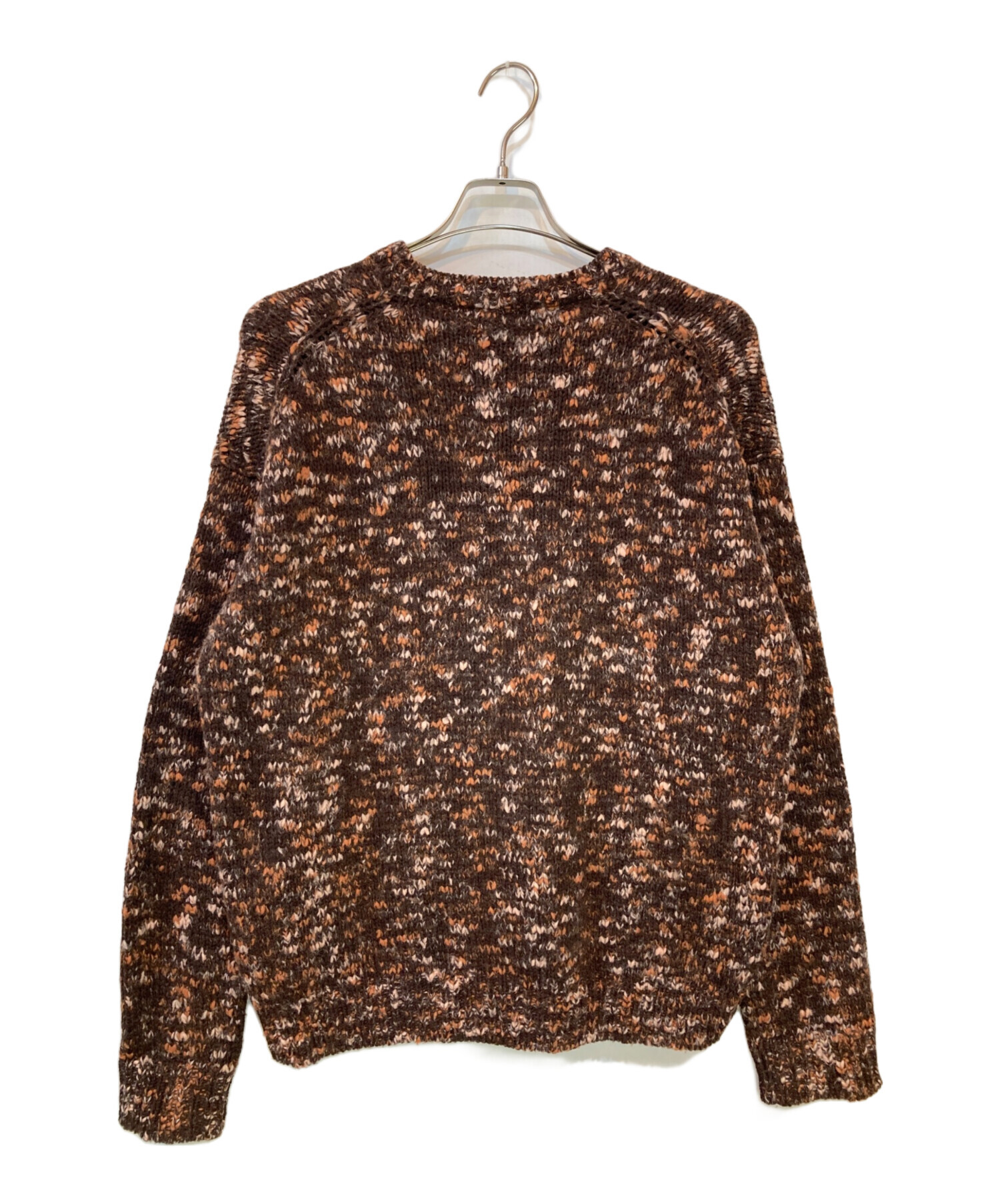 中古・古着通販】AURALEE (オーラリー) WOOL MIX COLOR SLUB YARN KNIT