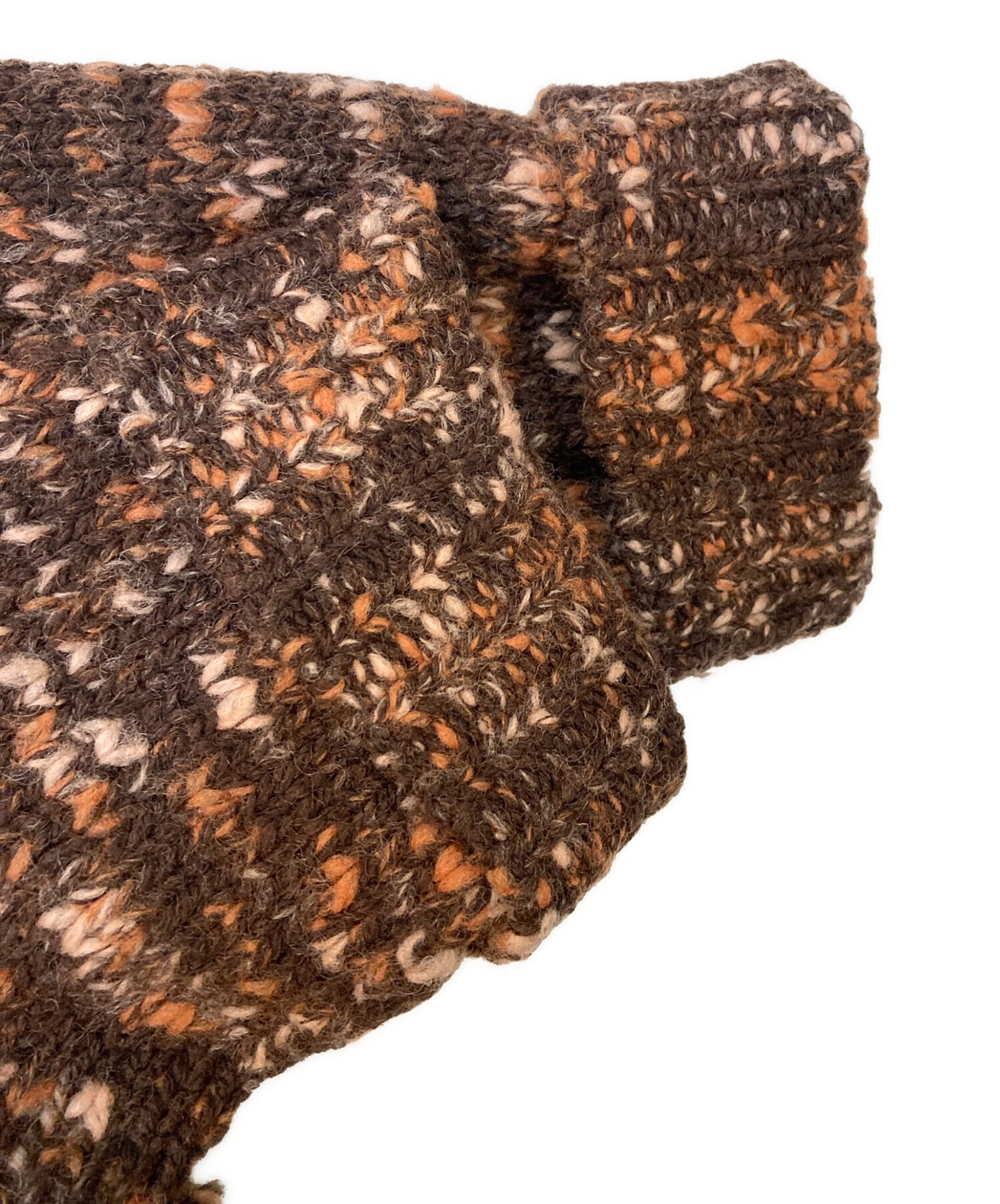 中古・古着通販】AURALEE (オーラリー) WOOL MIX COLOR SLUB YARN KNIT