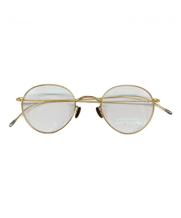 10 eyevan　no.3 47 c.2S　サングラス　ゴールド　メガネ 中古・古着通販】10 eyevan (テン アイヴァン) No.3-47 眼鏡 ゴールド