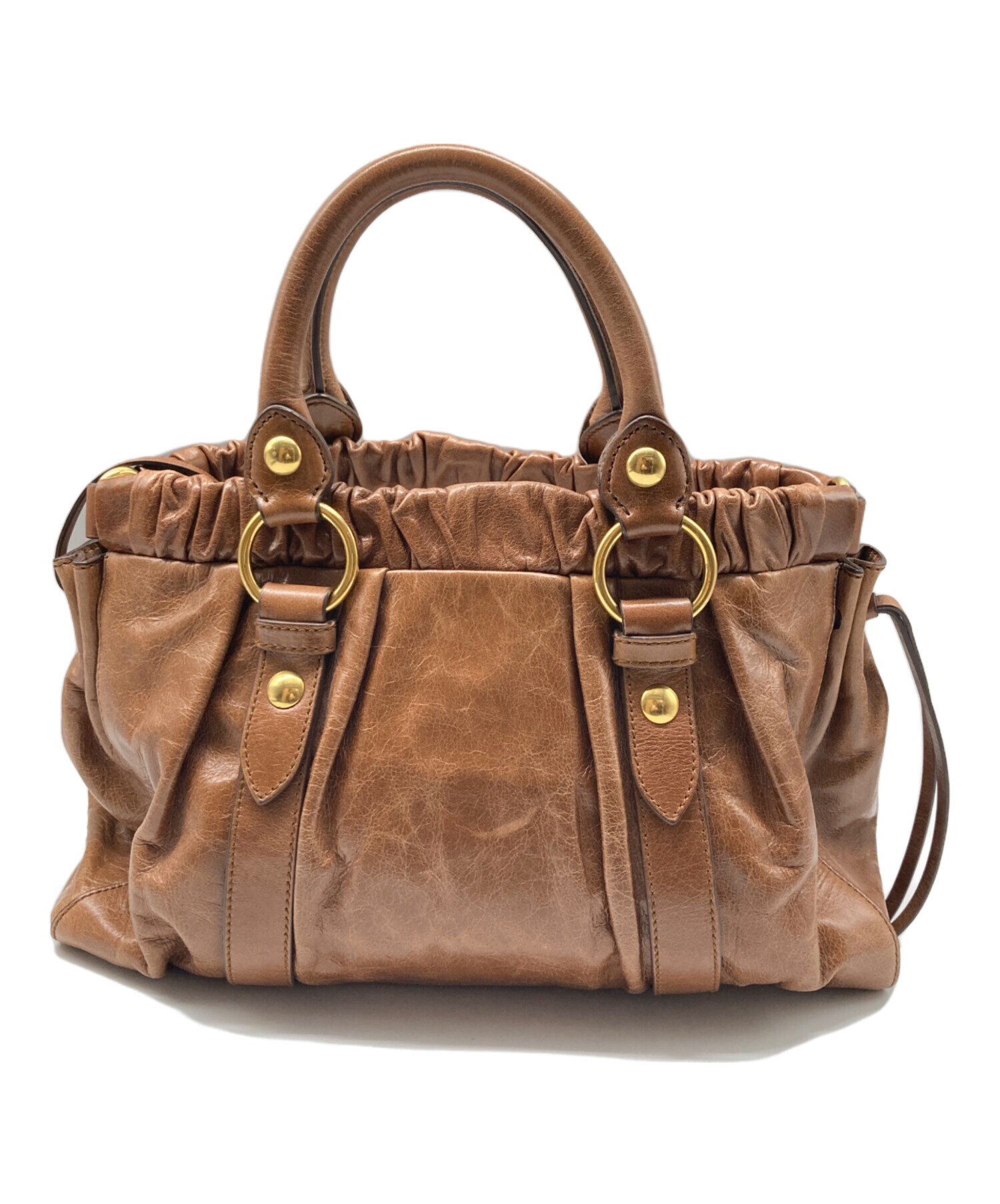 中古・古着通販】MIU MIU (ミュウミュウ) VITELLO LUX /ヴィッテロ