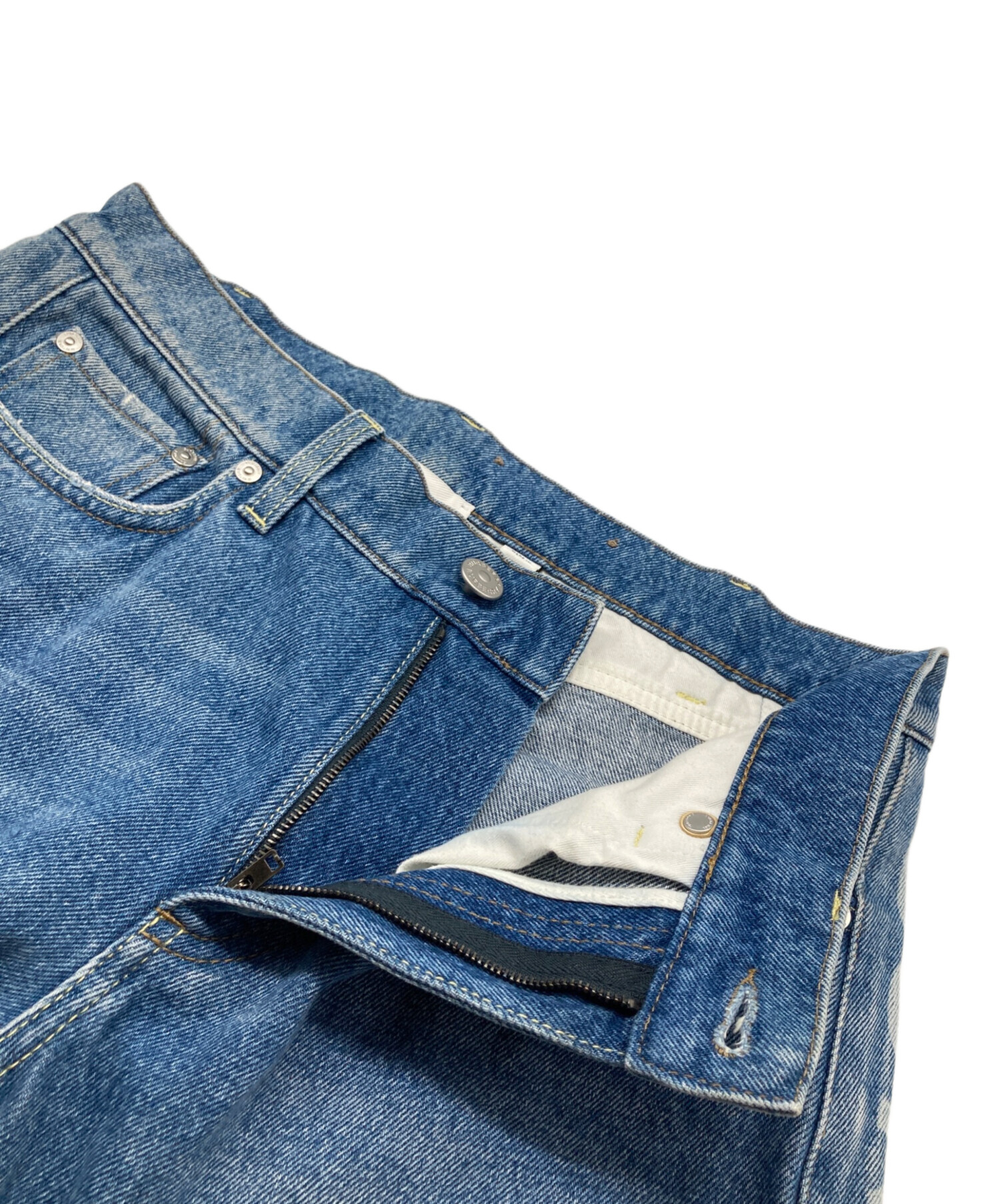 中古・古着通販】BURBERRY (バーバリー) サイドロゴ ストレートデニム