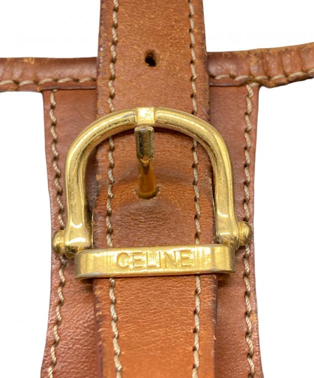 中古・古着通販】CELINE (セリーヌ) マカダム柄 バケツ型トートバッグ