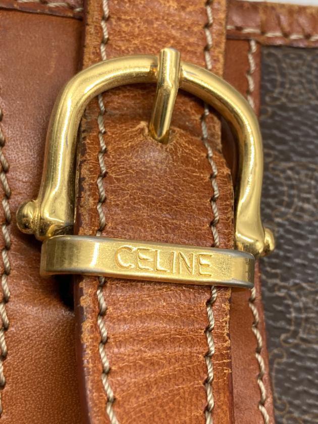 中古・古着通販】CELINE (セリーヌ) マカダム柄 バケツ型トートバッグ