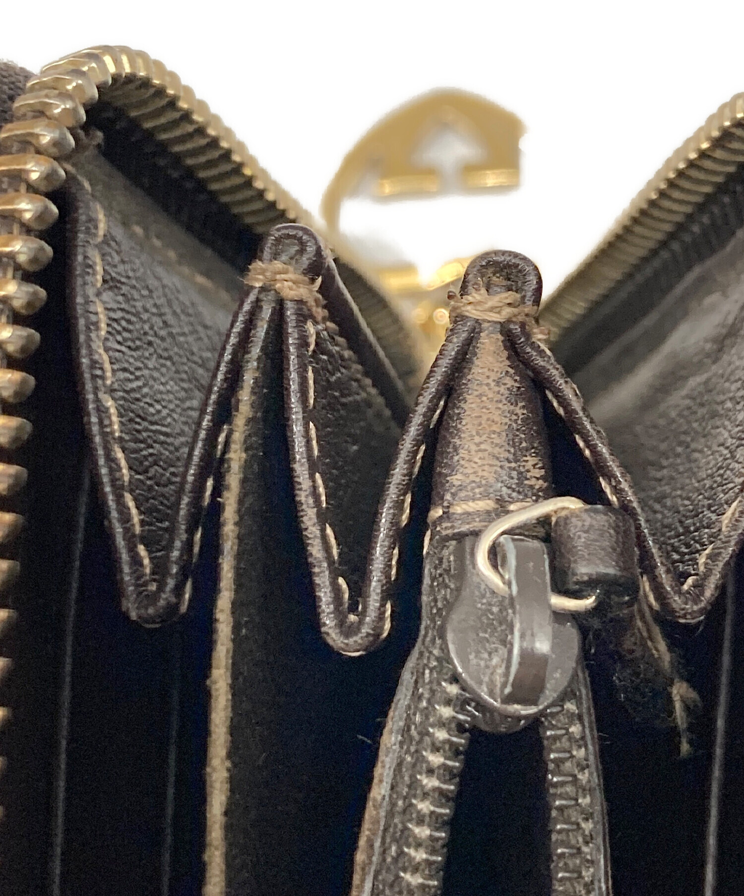 中古・古着通販】GUCCI (グッチ) GGキャンバス ラウンドファスナー長