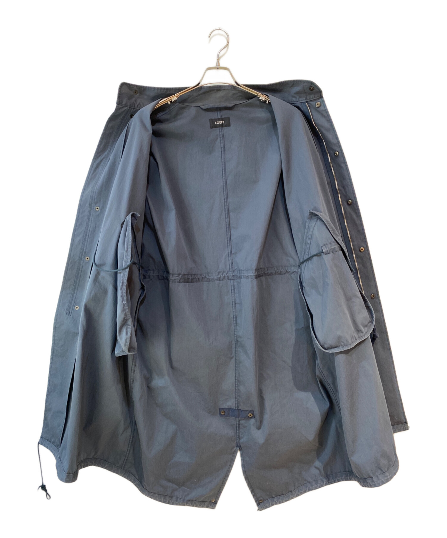 中古・古着通販】LOEFF (ロエフ) OX スタンドカラー モッズコート