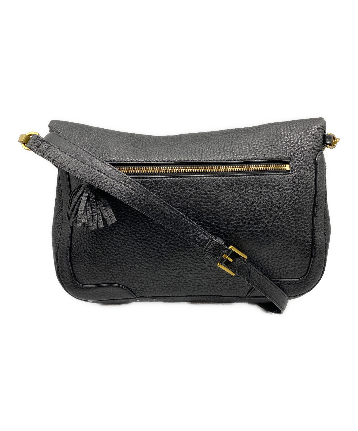 Tory Burch トリーバーチ ロビンソンチェーンウォレット ショルダーバッグ レザー ネイビー レディース【中古】【送料無料】 TORY BURCH（トリーバーチ） ロビンソン チェーン ウォレット