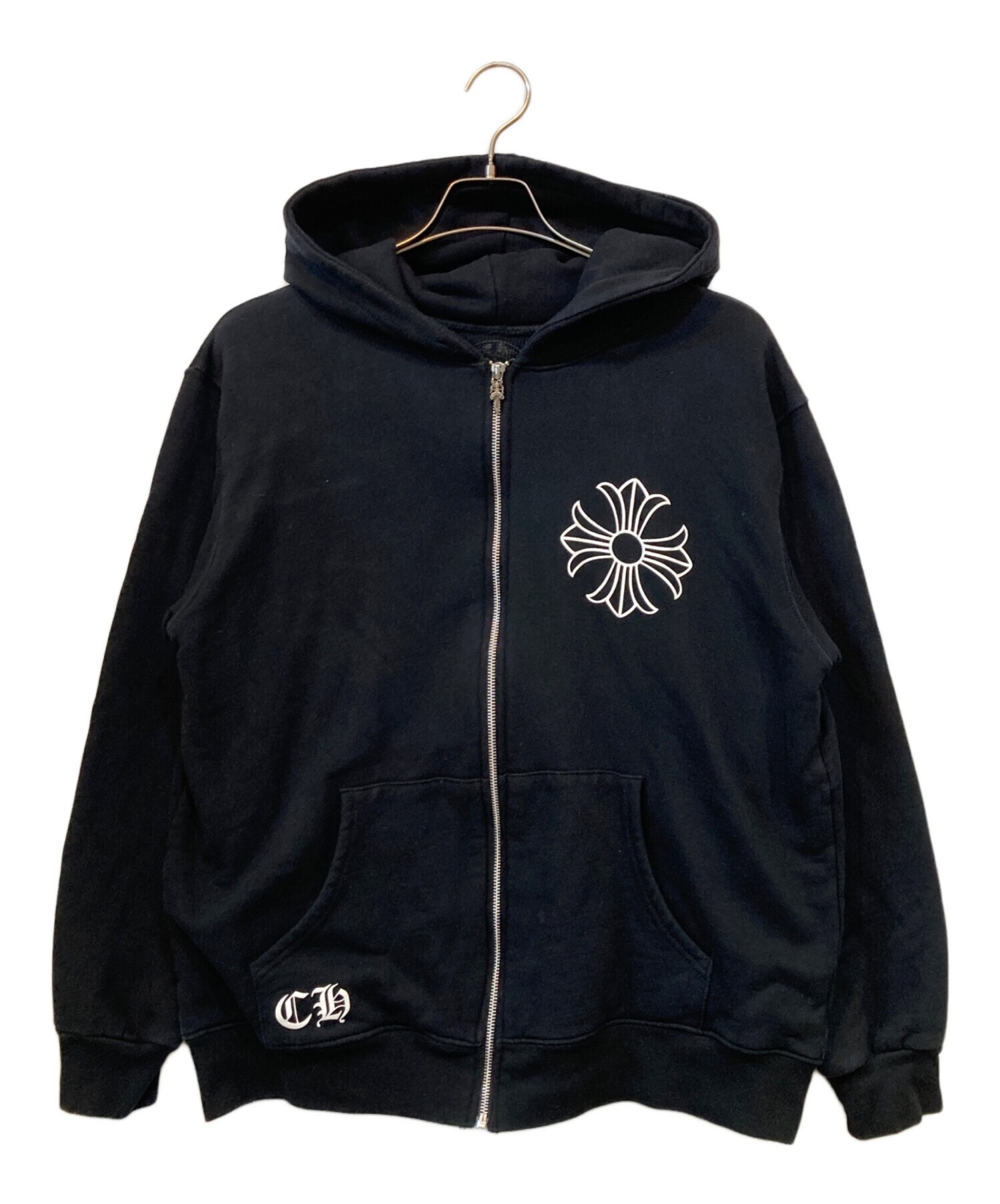 CHROME HEARTS クロムハーツM ダガージップアップパーカーフーディー CHROME HEARTS クロムハーツM ダガージップアップパーカーフーディー