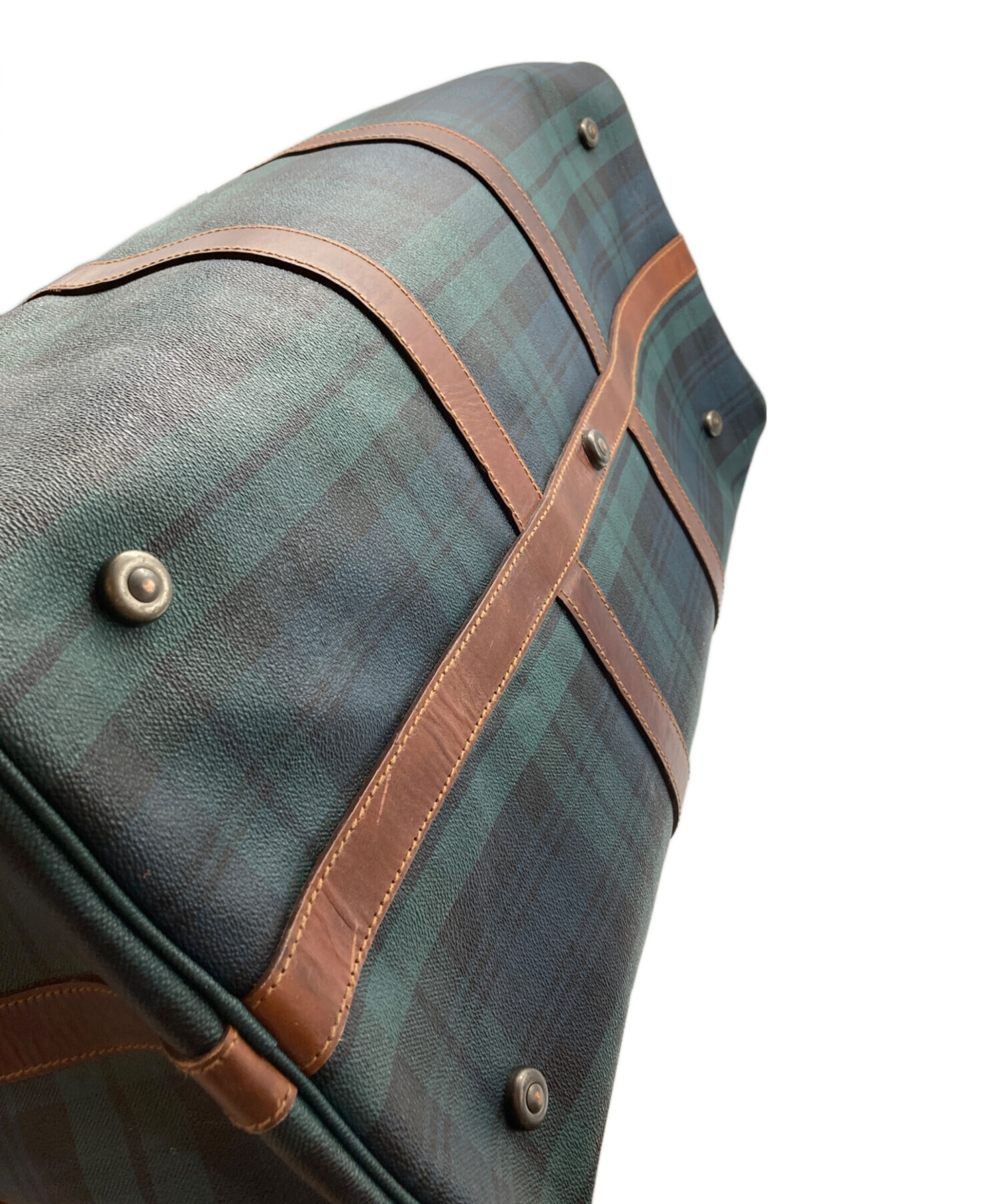 迅*わ様 Ralph Lauren ボストンバッグ チェック柄　Used 中古・古着通販】POLO RALPH LAUREN (ポロ・ラルフローレン) チェック