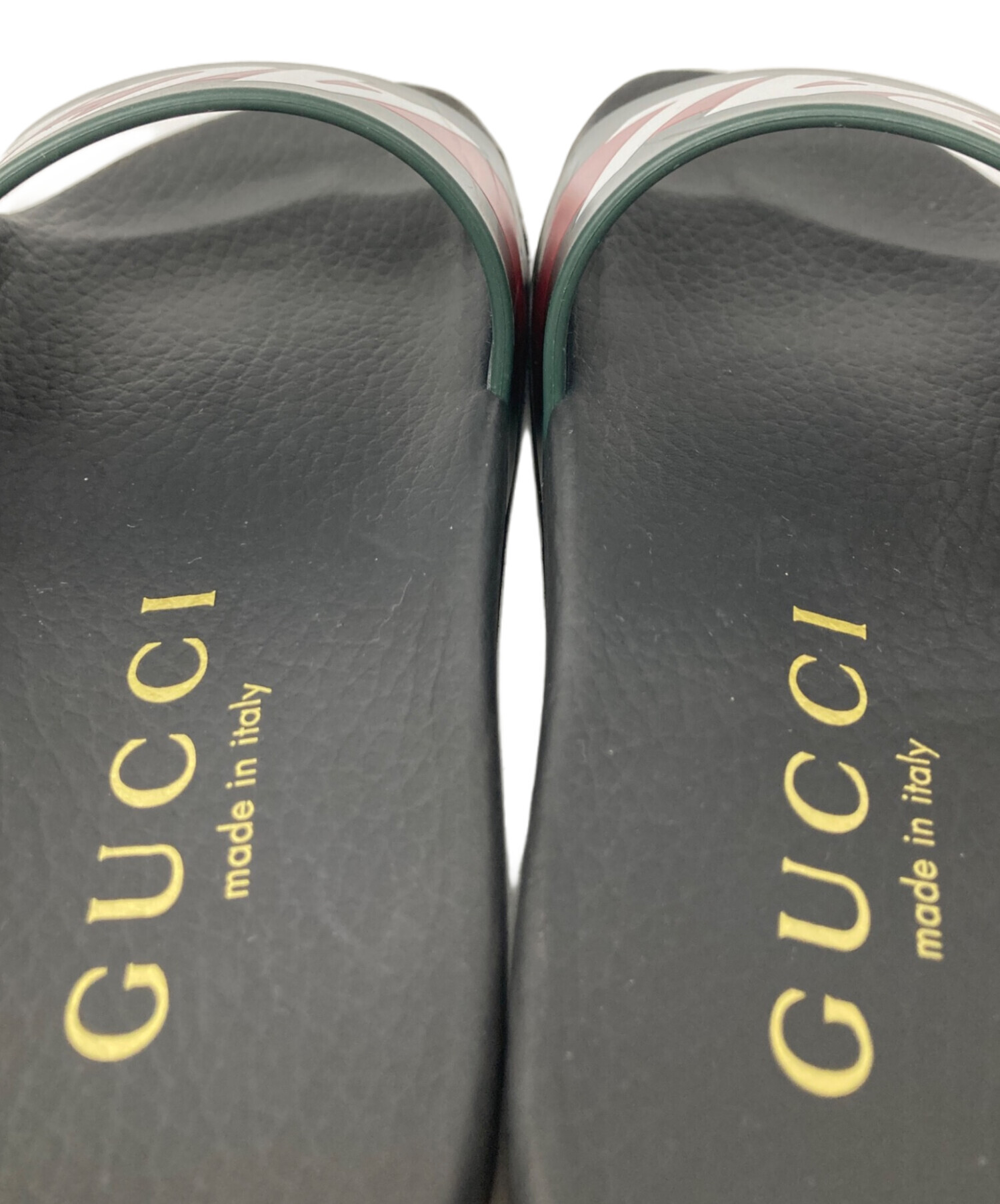 GUCCI × PALACE コラボ スライドサンダル　7 中古・古着通販】GUCCI (グッチ) PALACE (パレス) Logo Web Sandal