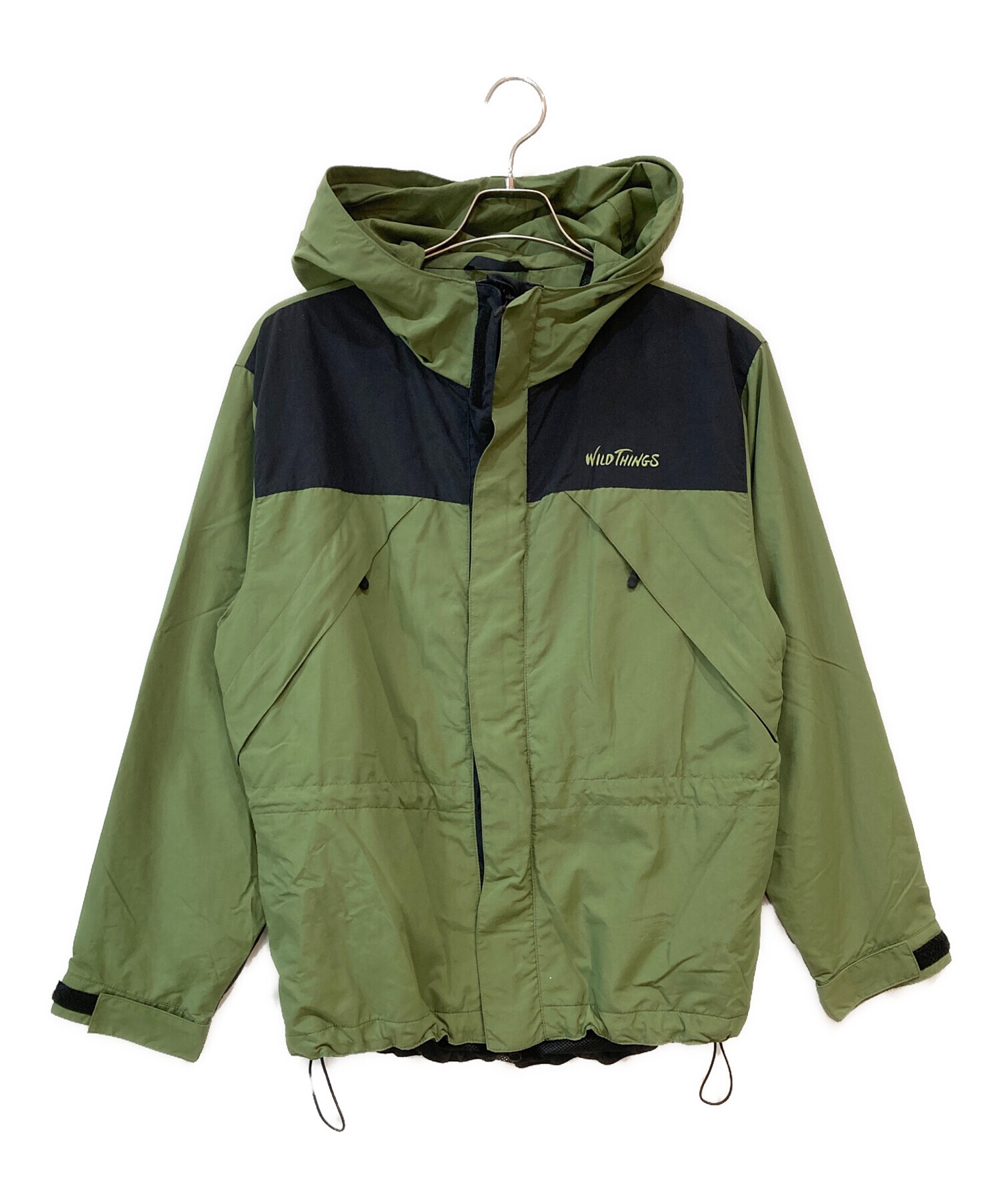 ヴィンテージ古着(ジャンパー) WEATHER GUARD スコットランド製 ビッグサイズ 90年代 USA製 WEAR GUARD 企業ロゴ 刺繍 星条旗ワッペン