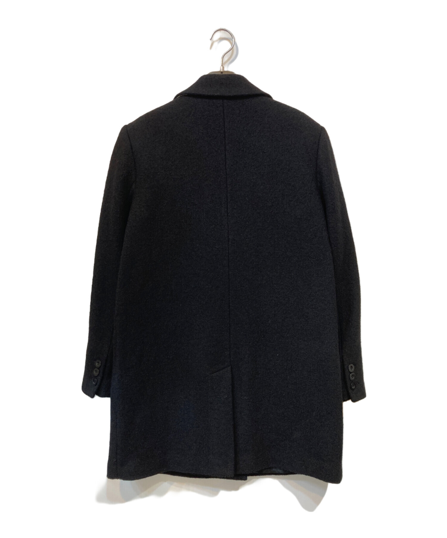 中古・古着通販】COACH (コーチ) ウール チェスター コート ブラック