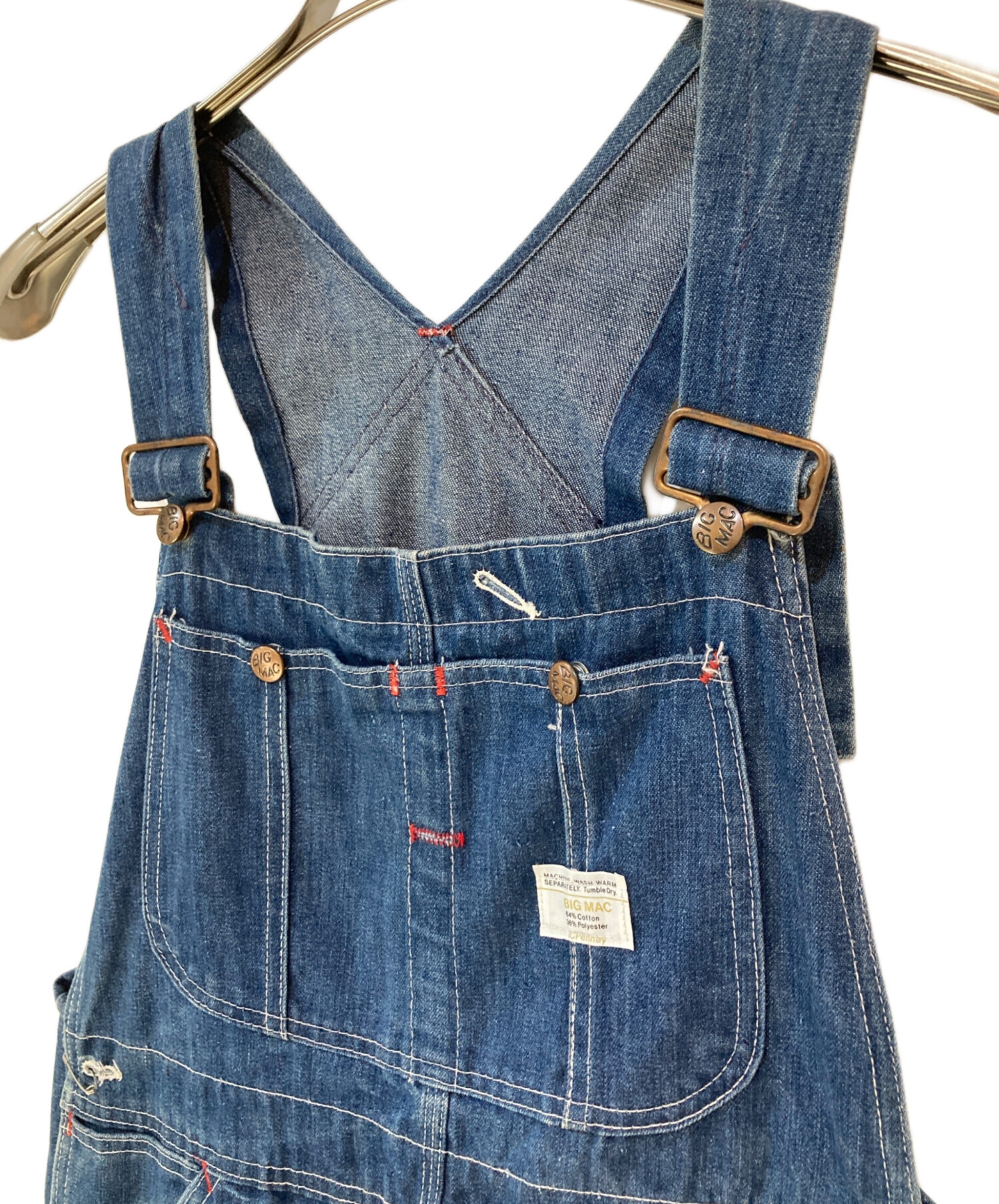 中古・古着通販】big mac (ビッグマック) 70s デニムオーバーオール