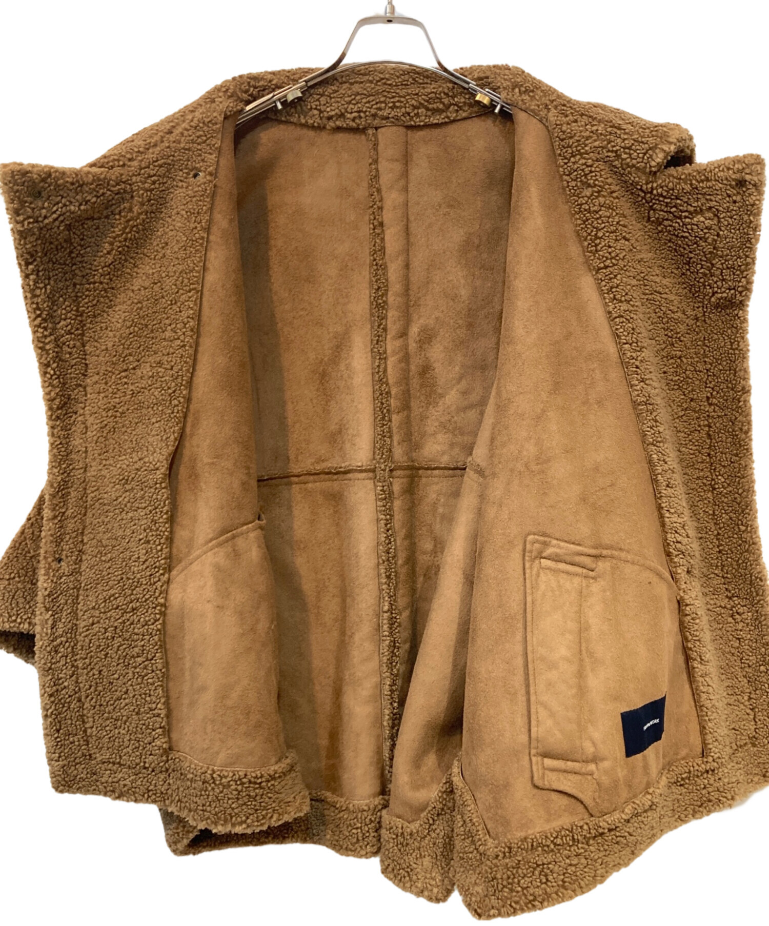 中古・古着通販】FRAMeWORK (フレームワーク) ボアポンチョコート