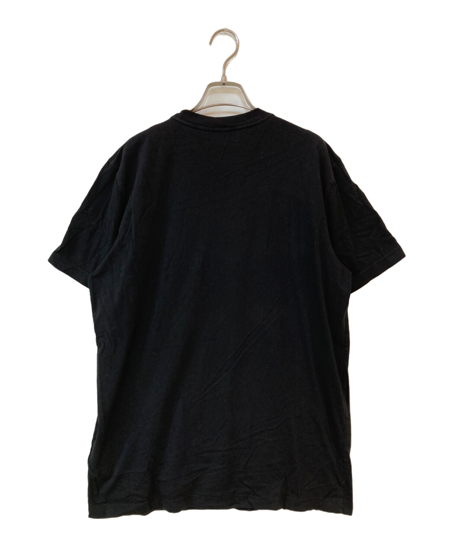 中古・古着通販】MONCLER (モンクレール) Matt Black Tシャツ ブラック
