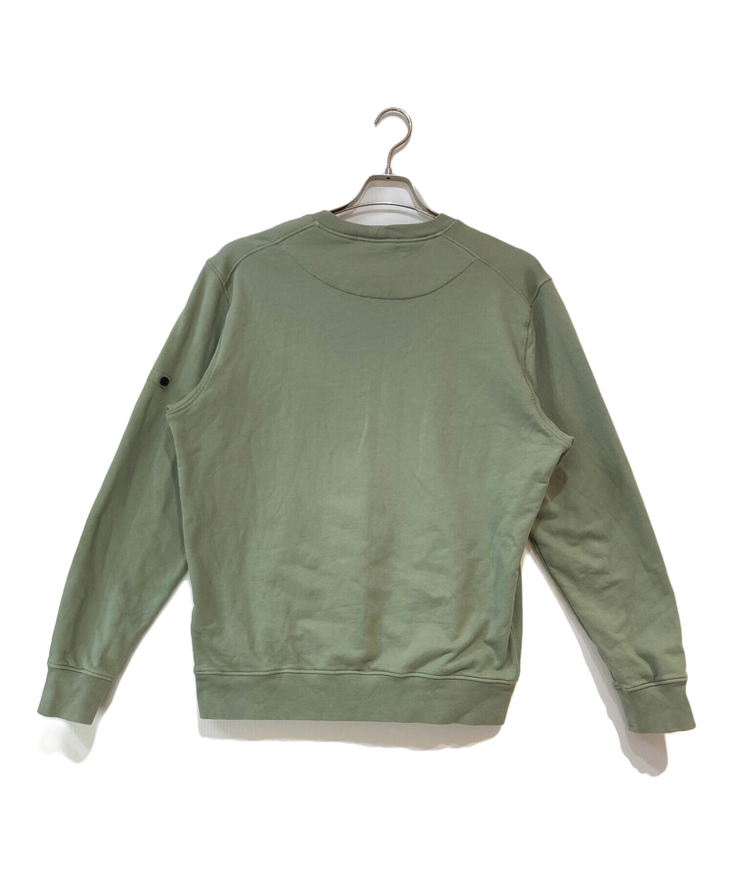 ストーンアイランド STONE  パーカー 衣料品 トップス コットン レディース グリーン系 【中古】 STONE ISLAND - ストーンアイランド STONE ISLAND パーカー 衣料品
