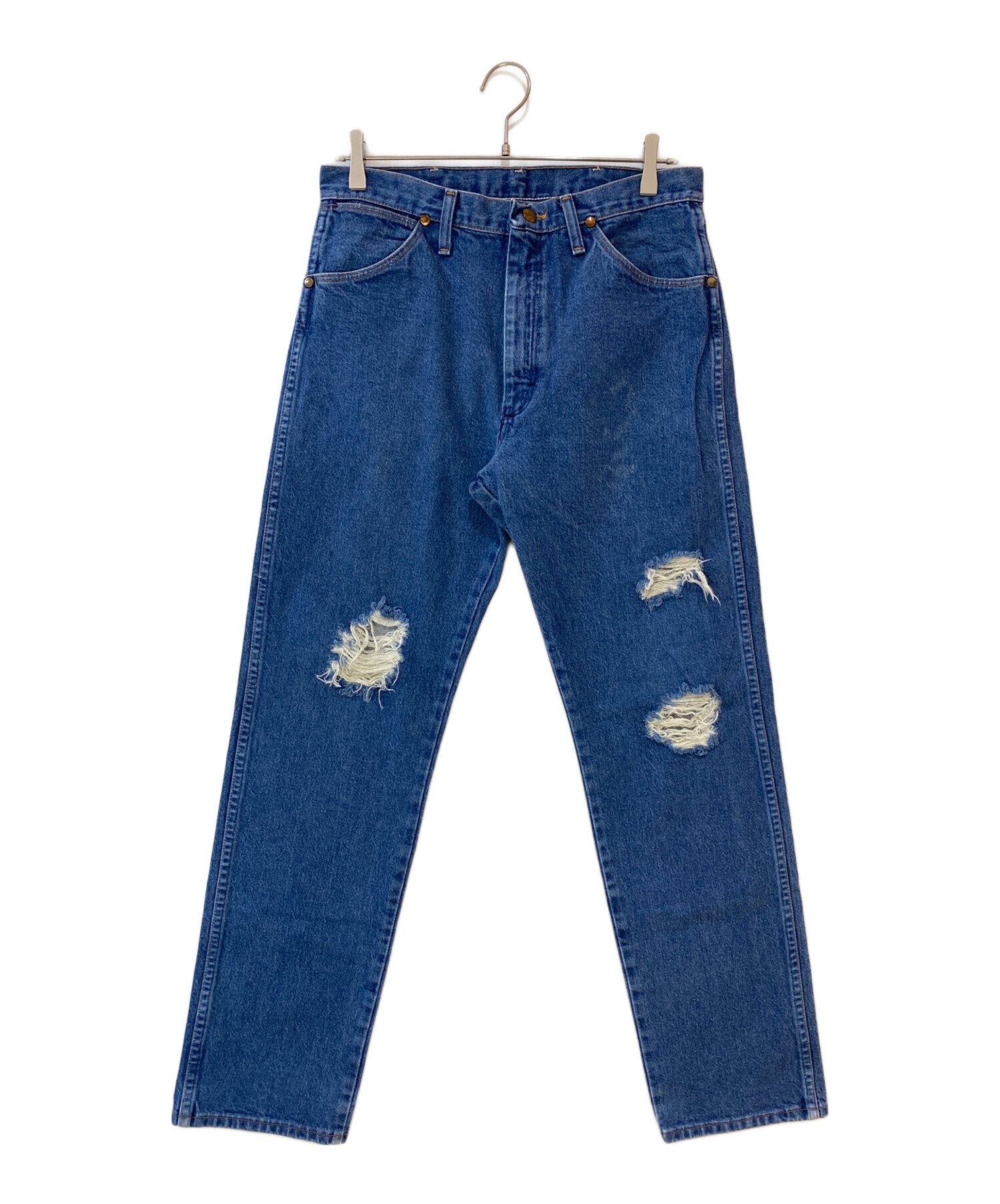 中古・古着通販】Wrangler (ラングラー) 13MWZ ストレートデニムパンツ
