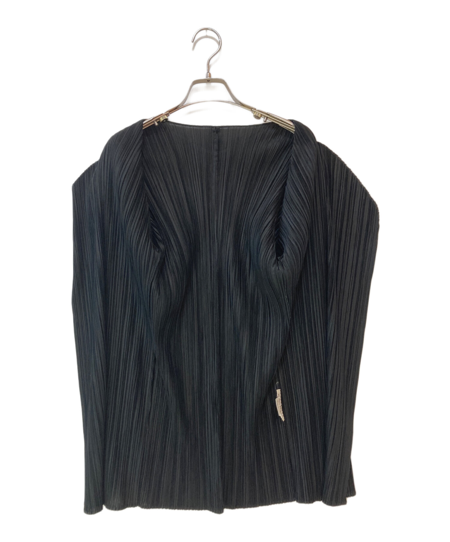 黒Mサイズ　Pleats Please カーディガン PLEATS PLEASE ISSEY MIYAKE - 極美品 プリーツプリーズ イッセイ