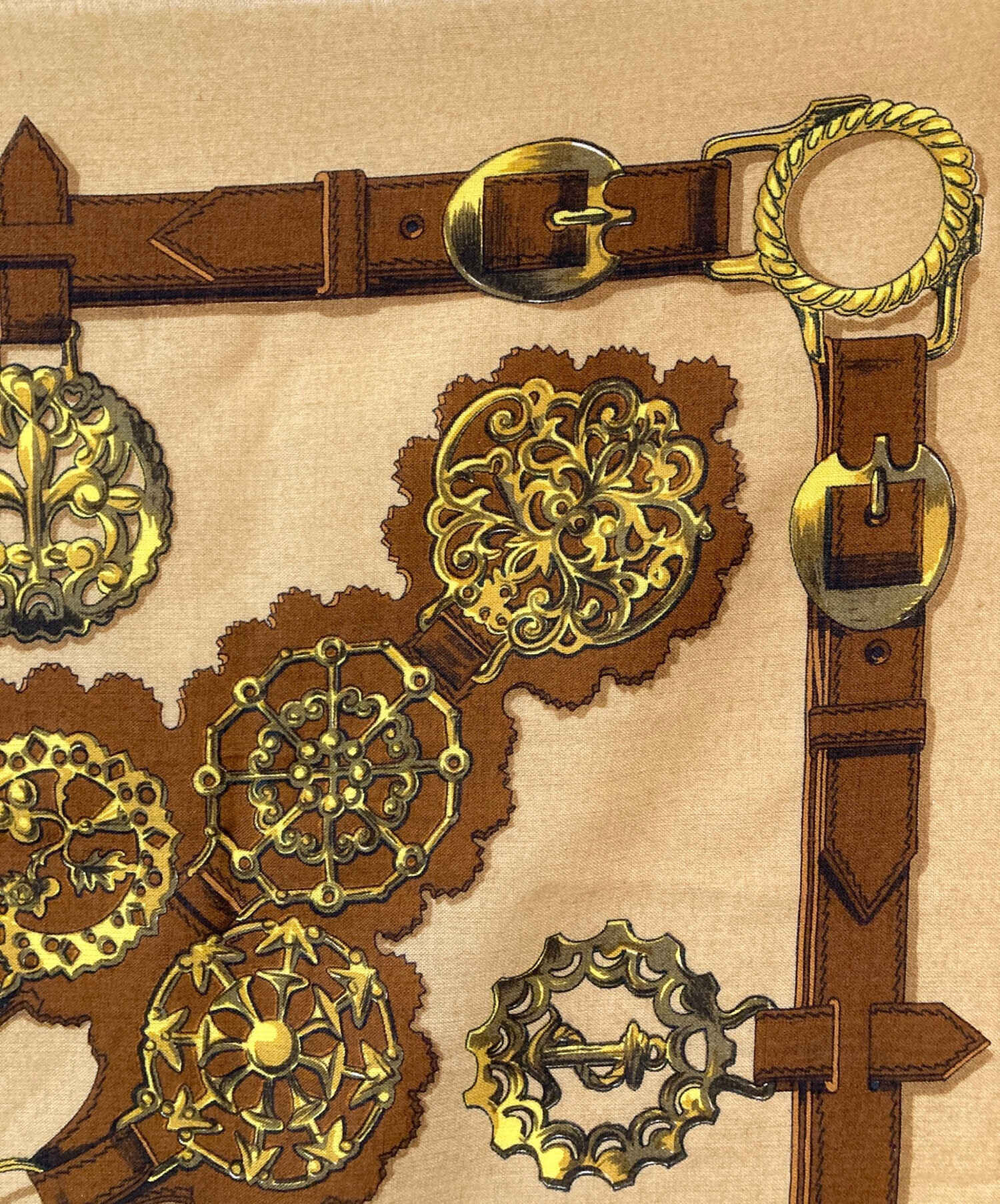 中古・古着通販】HERMES (エルメス) カレ90 Cuivreries 銅細工 ウール